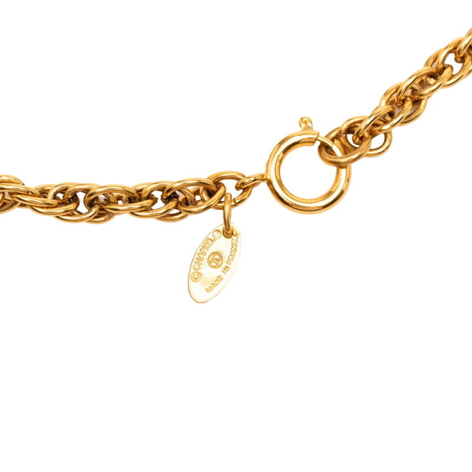 Chanel Chanel Long Necklace, Gold Plated, Women's CHANEL Size ONE SIZE - 4 Thumbnail