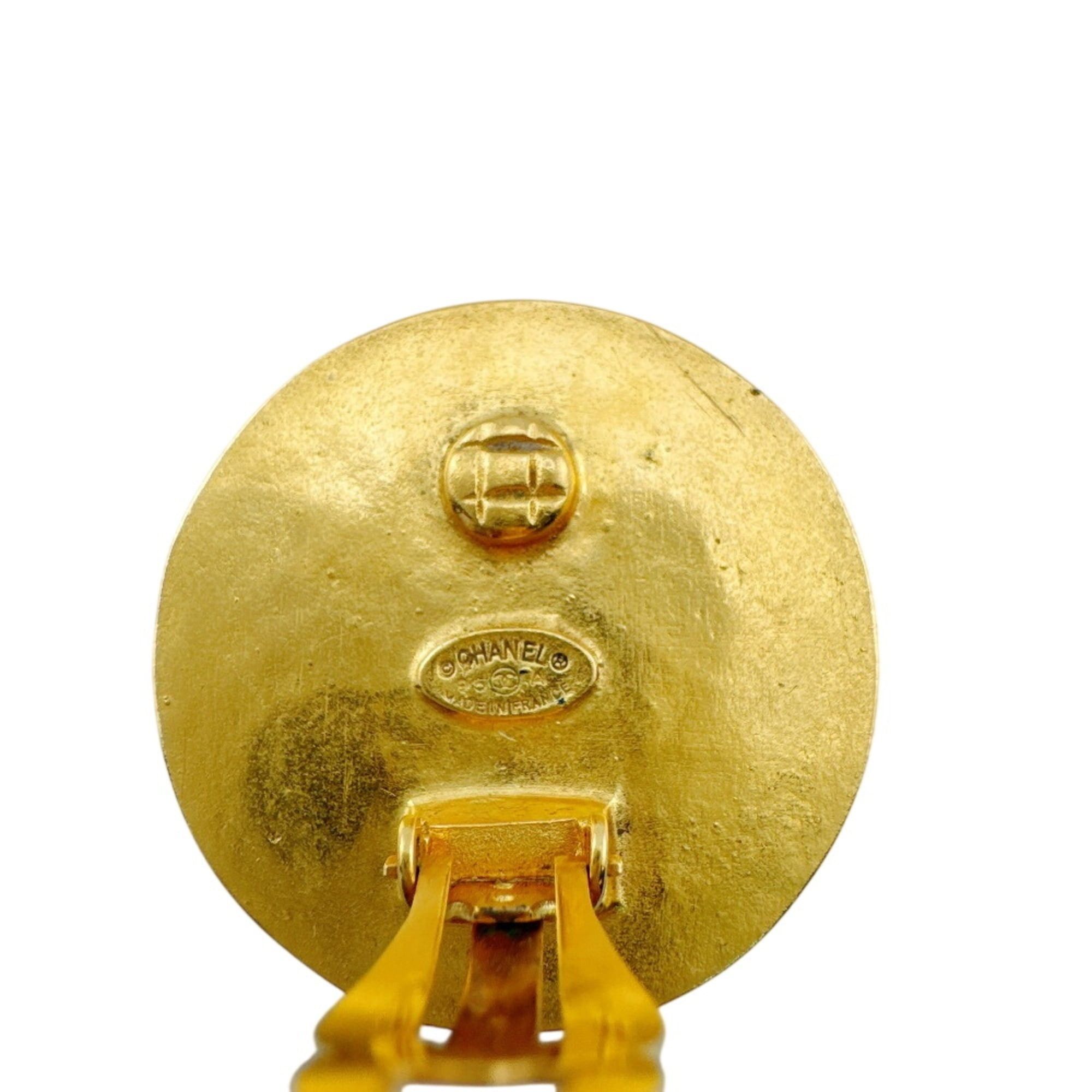 Chanel CHANEL (Chanel) Coco Mark Earring - Single (One Only) Gold Size ONE SIZE - 5 Thumbnail