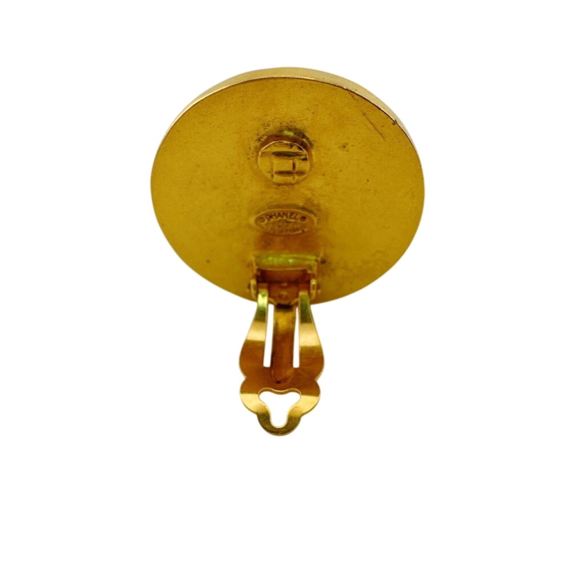 Chanel CHANEL (Chanel) Coco Mark Earring - Single (One Only) Gold Size ONE SIZE - 3 Thumbnail