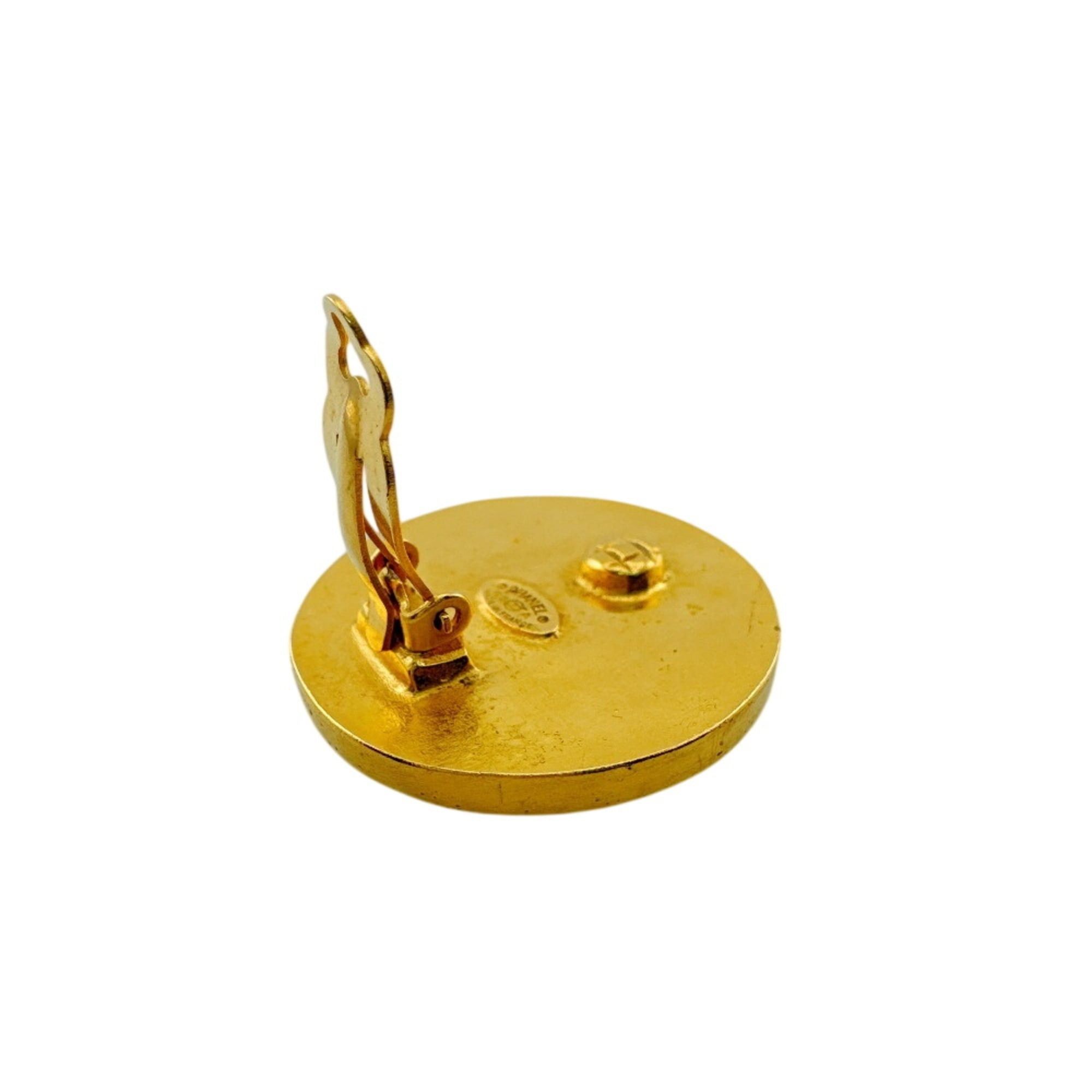 Chanel CHANEL (Chanel) Coco Mark Earring - Single (One Only) Gold Size ONE SIZE - 2 Thumbnail