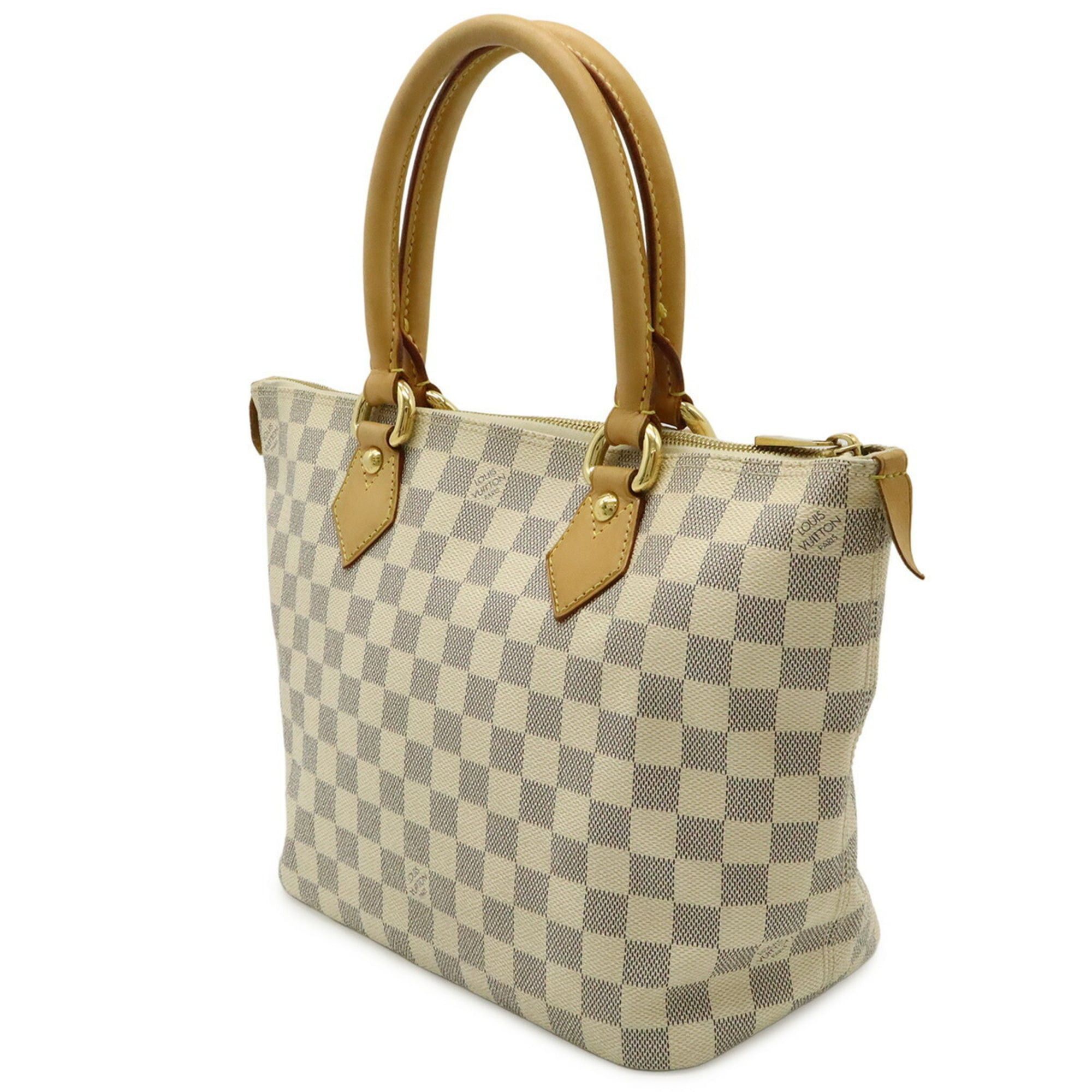 Louis Vuitton LOUIS VUITTON Damier Azur Saleya PM Tote Bag Handbag N51186 Size ONE SIZE - 3 Thumbnail