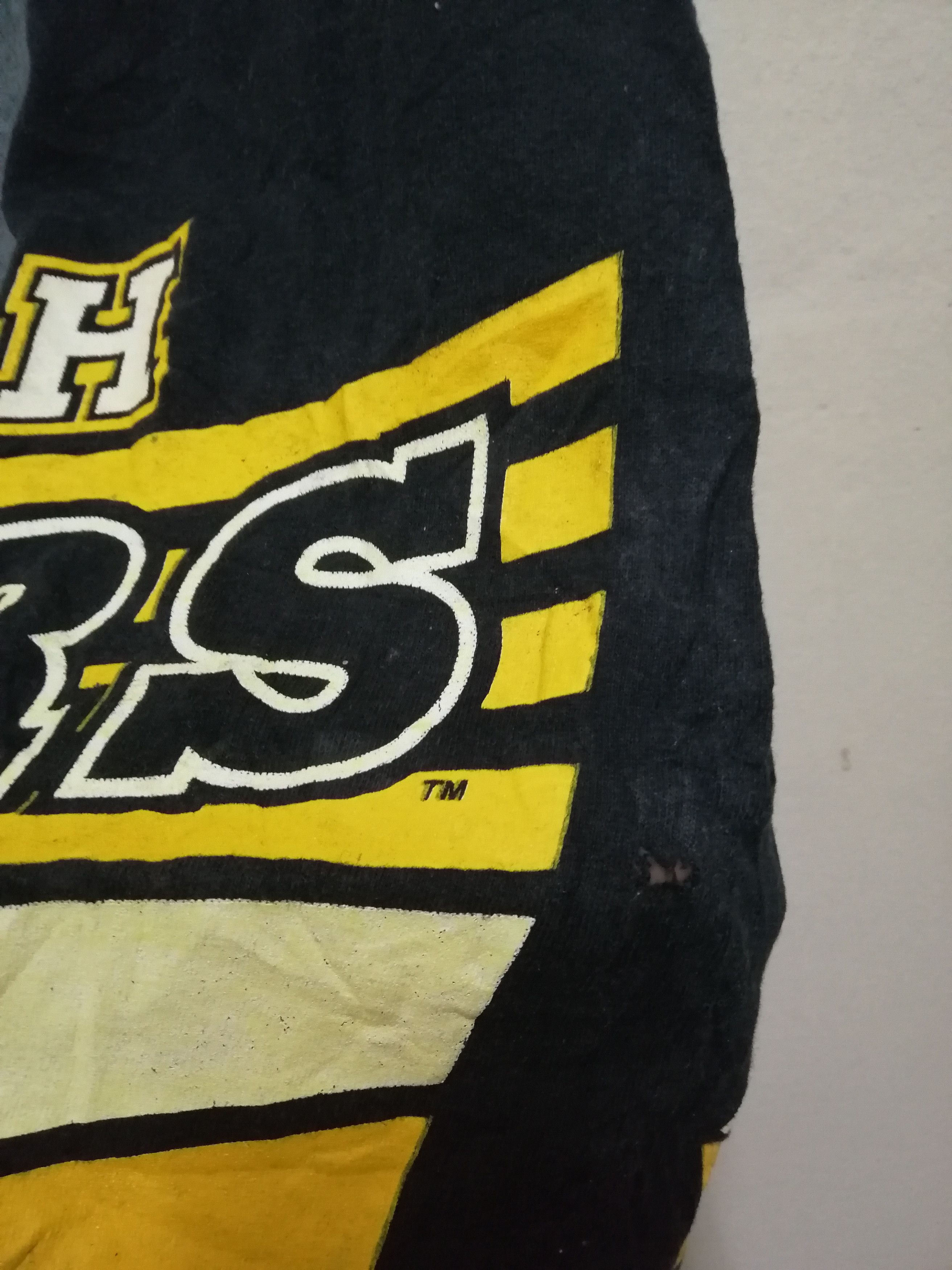 NFL Vintage 90s Pittsburgh Steelers Full Print Tshirt Size US L / EU 52-54 / 3 - 2 Thumbnail