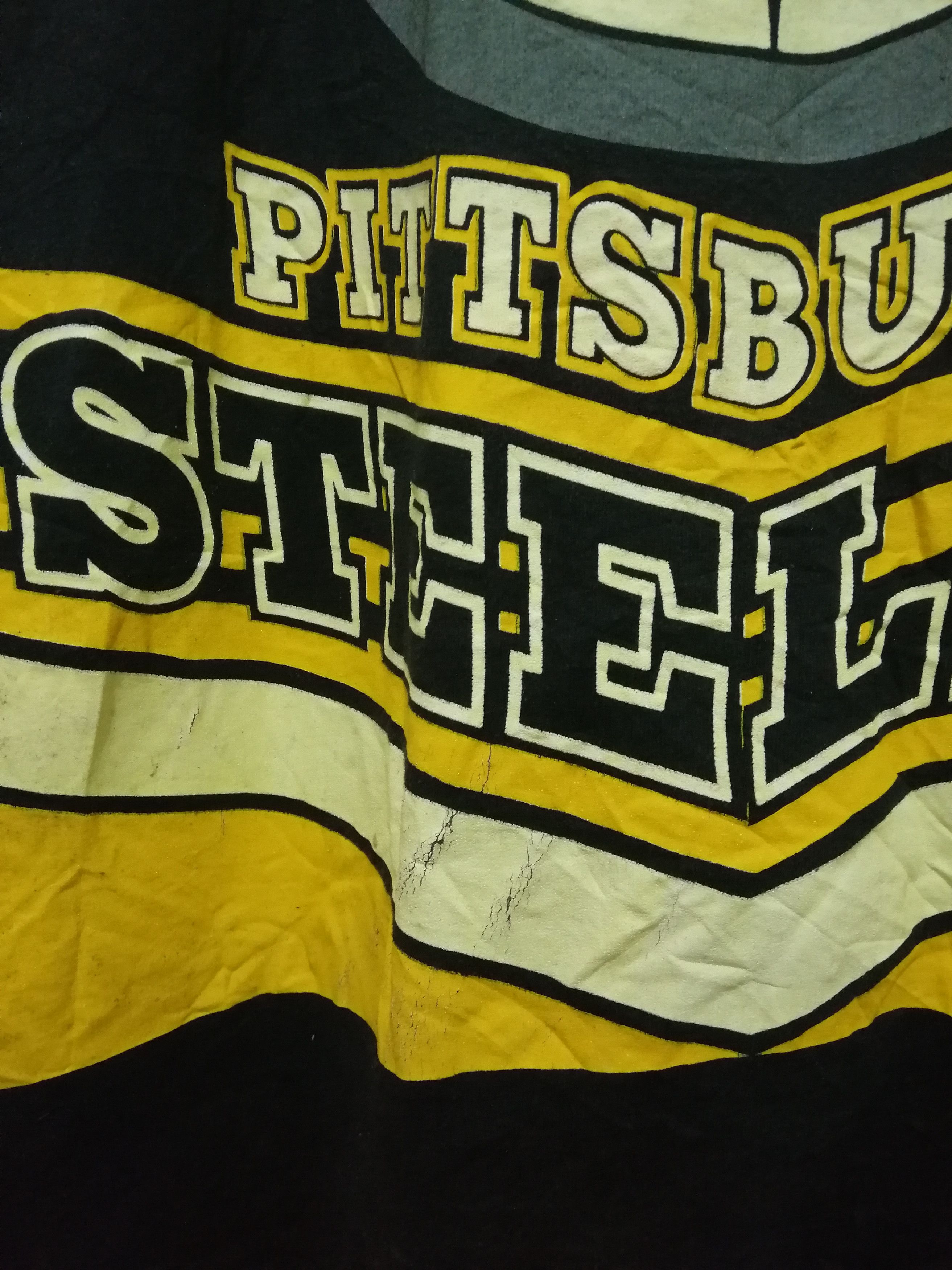 NFL Vintage 90s Pittsburgh Steelers Full Print Tshirt Size US L / EU 52-54 / 3 - 9 Thumbnail