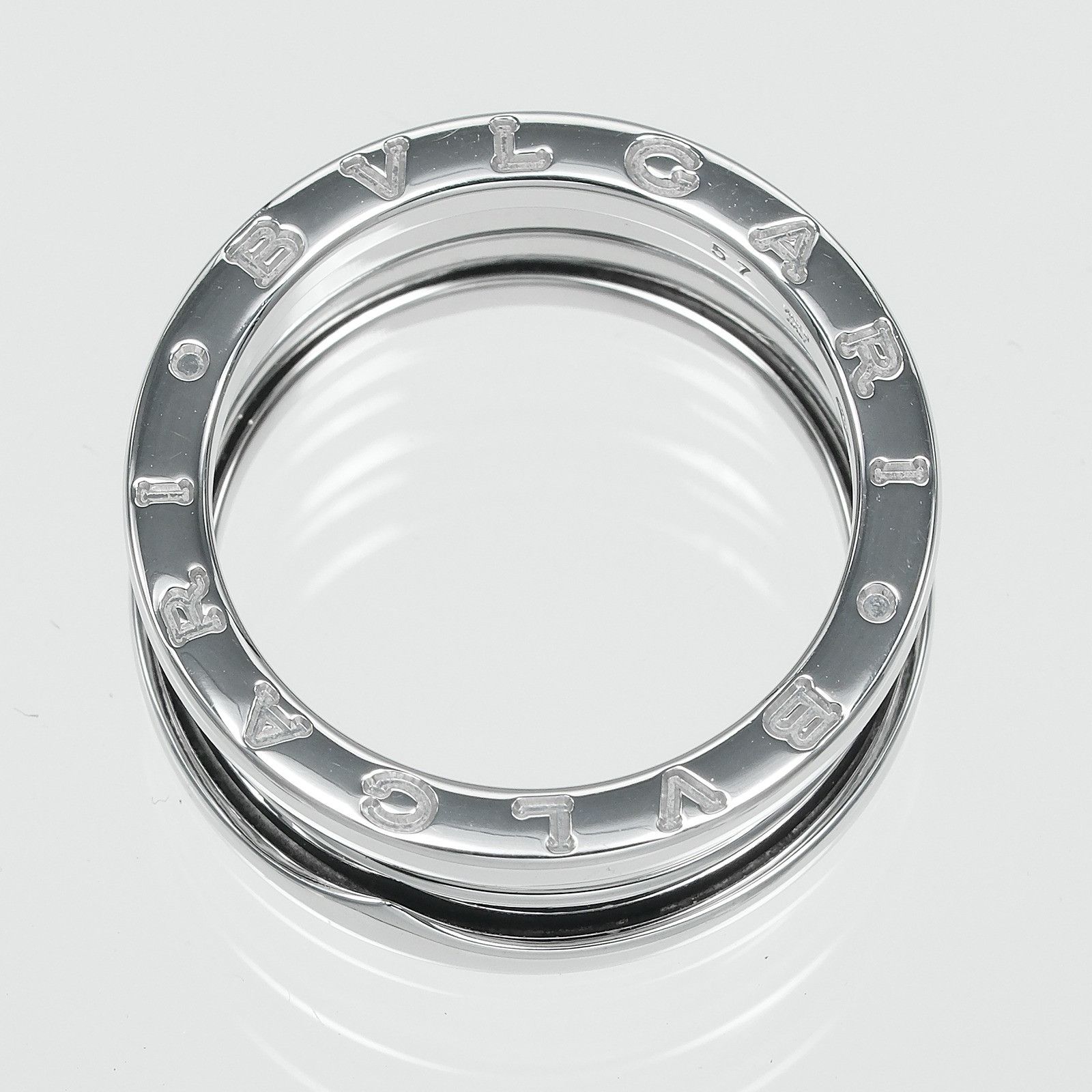 Bvlgari Bvlgari Bvlgari B.ZERO1 Au750 White Gold Ring Size 17 Precious Metal Ring B.ZERO1 DUTY FREE for USA Size ONE SIZE - 10 Thumbnail