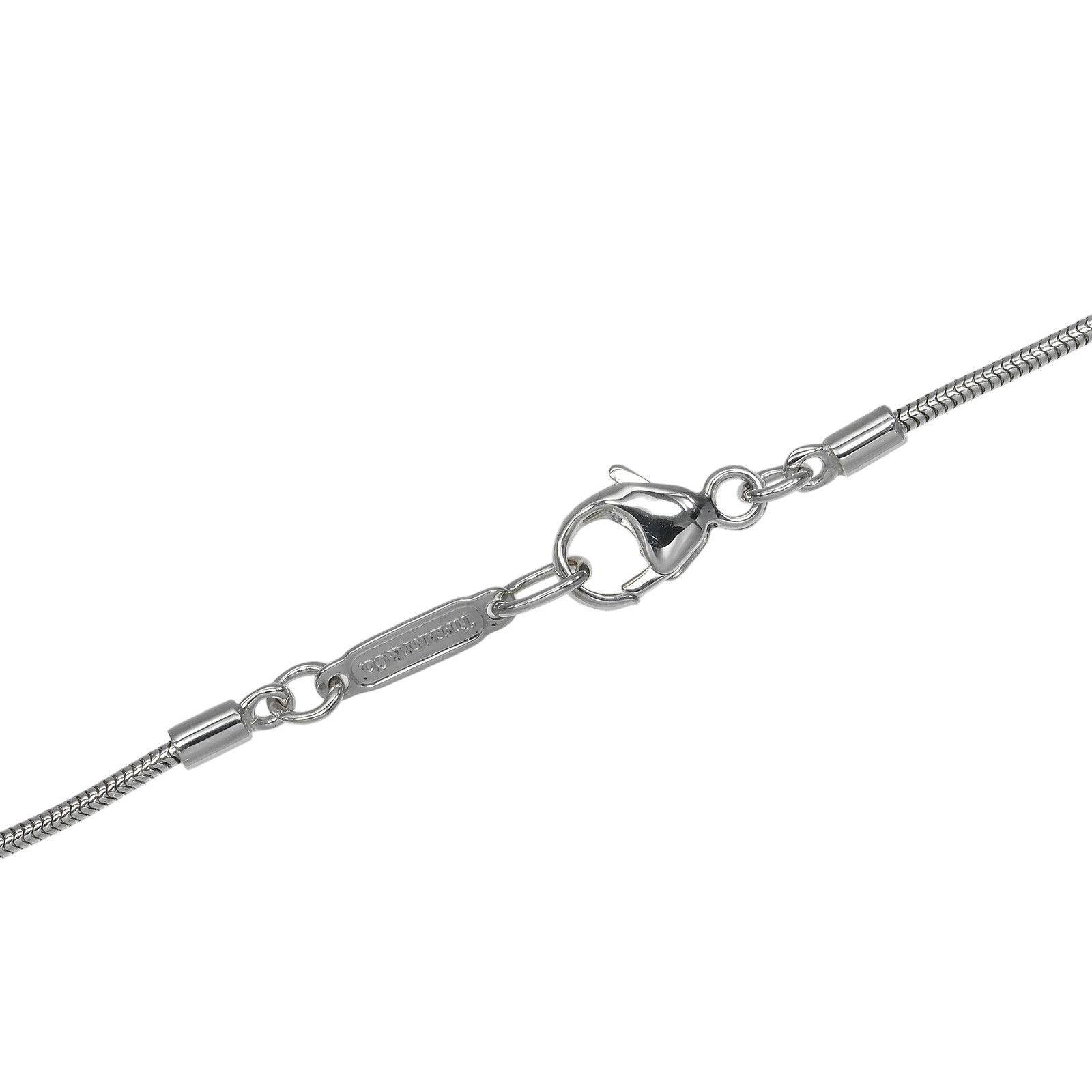 Tiffany & Co. Tiffany & Co. Tiffany&Co. Atlas Bar Au750 White Gold Diamond Necklace Precious Metal Necklace DUTY FREE for USA Size ONE SIZE - 6 Thumbnail