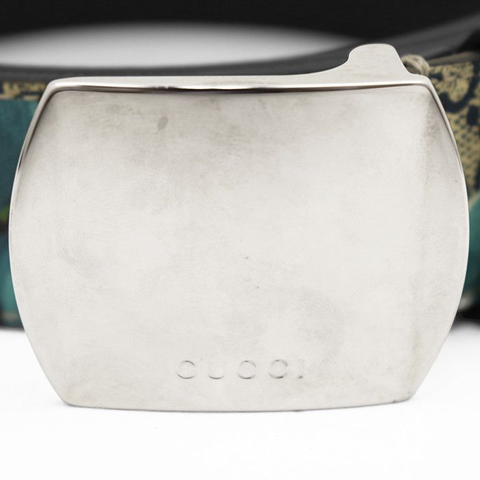 Gucci Gucci Gucci GG Blooms Supreme Leather Belt Leather Belt 546375 DUTY FREE for USA Size ONE SIZE - 2 Thumbnail
