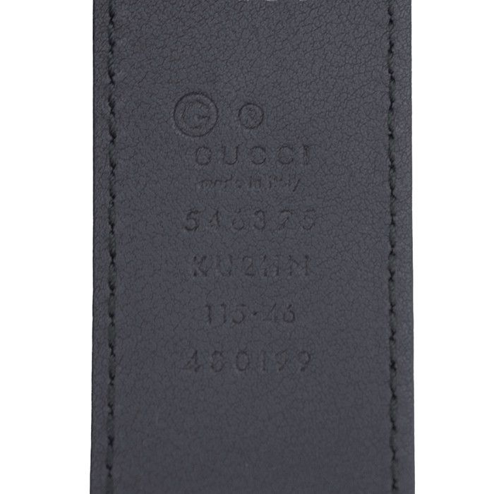 Gucci Gucci Gucci GG Blooms Supreme Leather Belt Leather Belt 546375 DUTY FREE for USA Size ONE SIZE - 9 Thumbnail