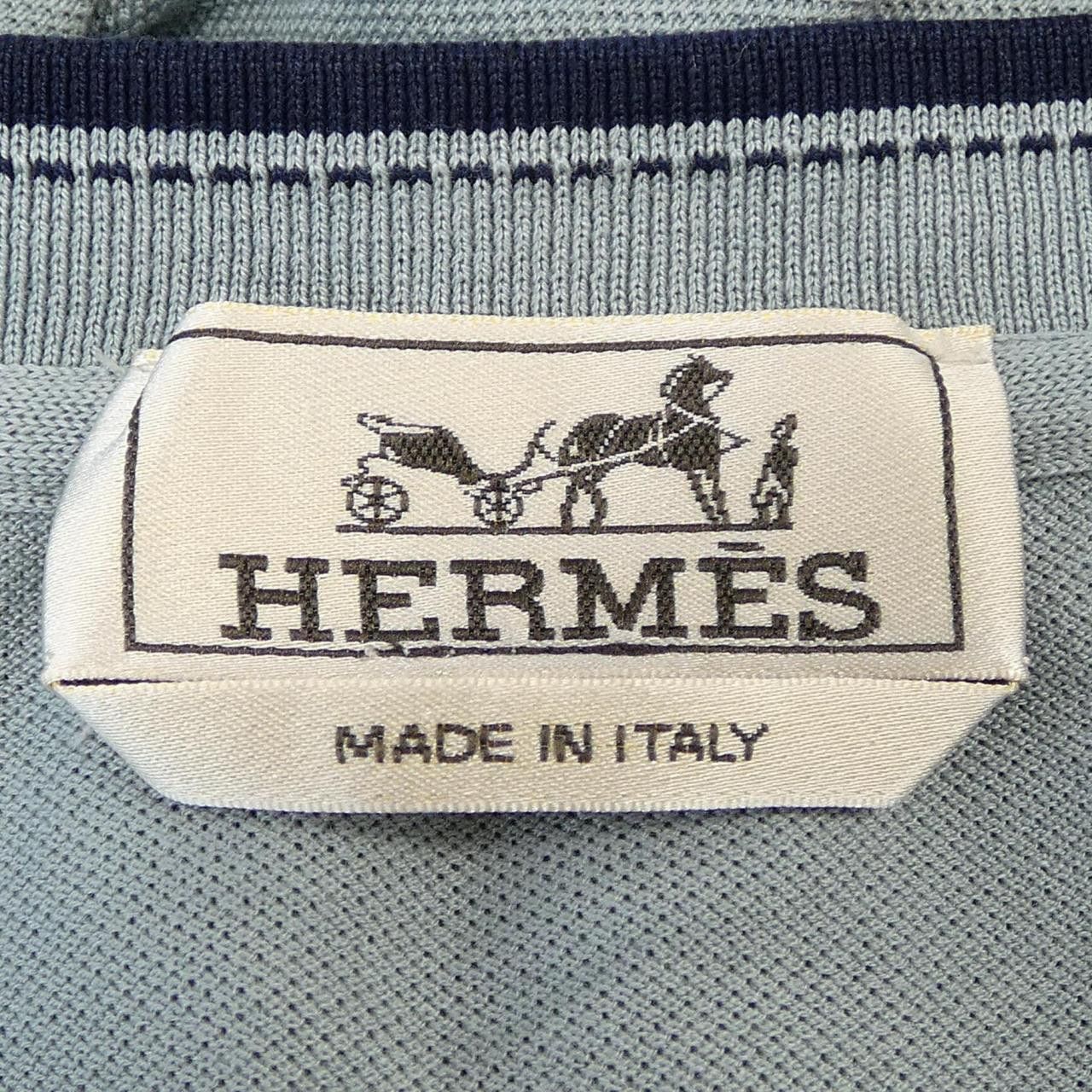 Hermes Hermes Hermes Cotton T Shirt Textile T-Shirts DUTY FREE for USA Size ONE SIZE - 4 Thumbnail