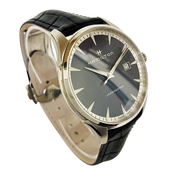 Hamilton Hamilton Hamilton Jazzmaster Gent Stainless Steel Men Wristwatch Metal Quartz H324510 DUTY FREE for USA Size ONE SIZE - 3 Thumbnail