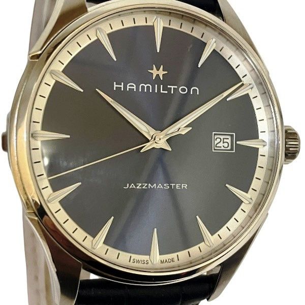 Hamilton Hamilton Hamilton Jazzmaster Gent Stainless Steel Men Wristwatch Metal Quartz H324510 DUTY FREE for USA Size ONE SIZE - 4 Thumbnail