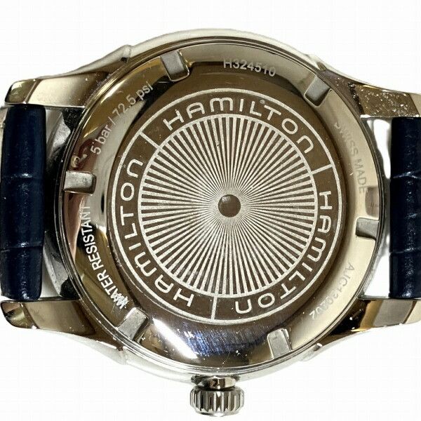 Hamilton Hamilton Hamilton Jazzmaster Gent Stainless Steel Men Wristwatch Metal Quartz H324510 DUTY FREE for USA Size ONE SIZE - 5 Thumbnail