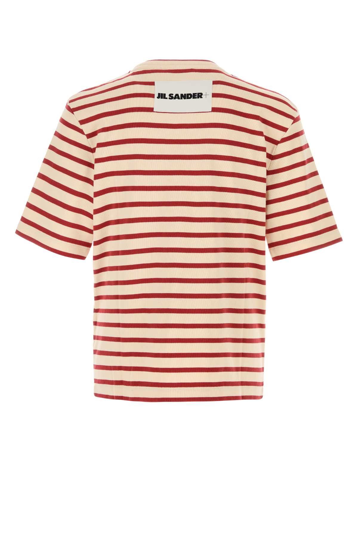 Jil Sander Embroidered Cotton T-Shirt Size US L / EU 52-54 / 3 - 2 Thumbnail