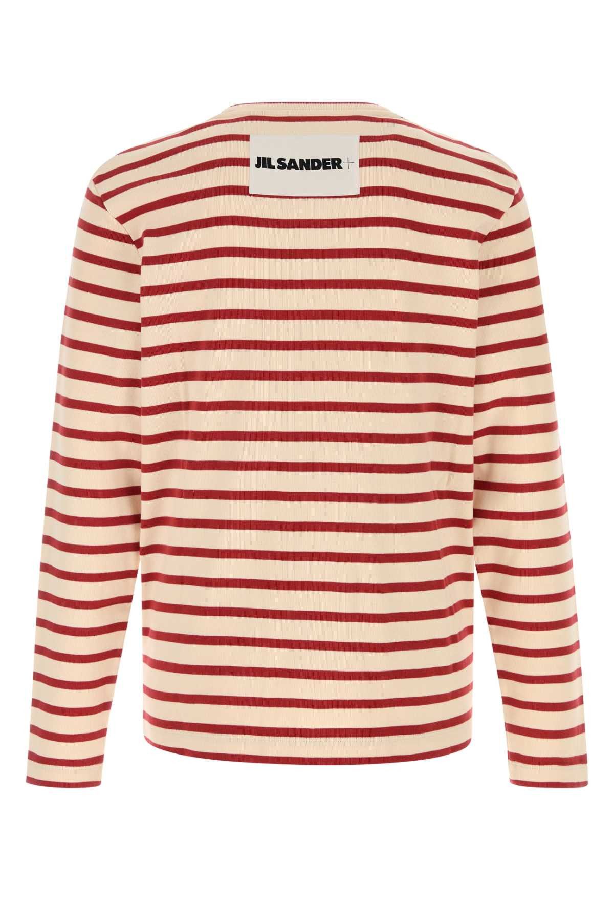 Jil Sander Embroidered Cotton T-Shirt Size US S / EU 44-46 / 1 - 2 Thumbnail