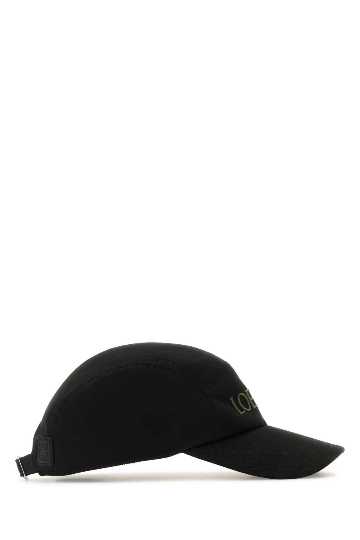 Loewe Black Canvas Camp Baseball Cap Size ONE SIZE - 2 Thumbnail