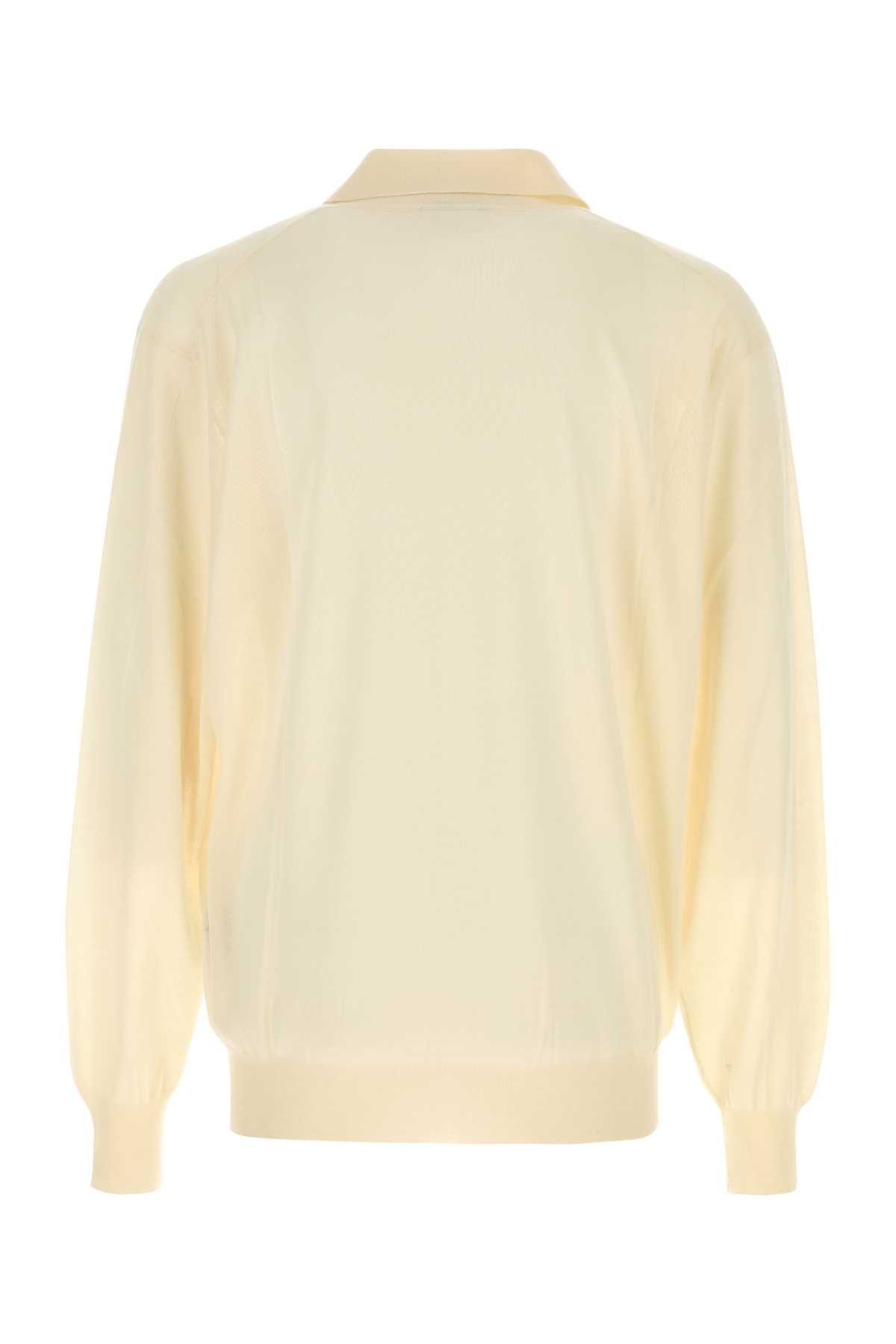 Tom Ford Ivory Cashmere Polo Shirt Size US L / EU 52-54 / 3 - 2 Thumbnail