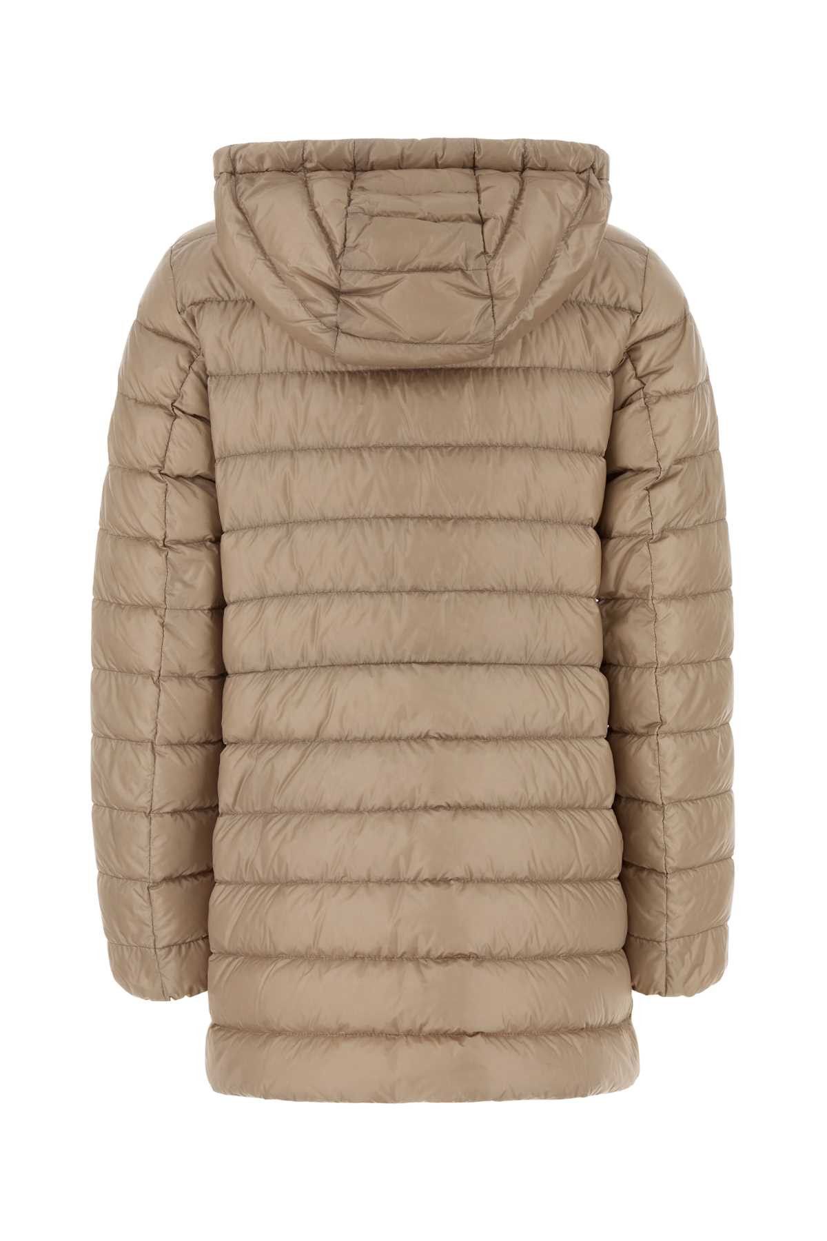 Moncler Cappuccino Nylon Jasmin Down Jacket Size XXL / US 16-18 / IT 52-54 - 2 Thumbnail