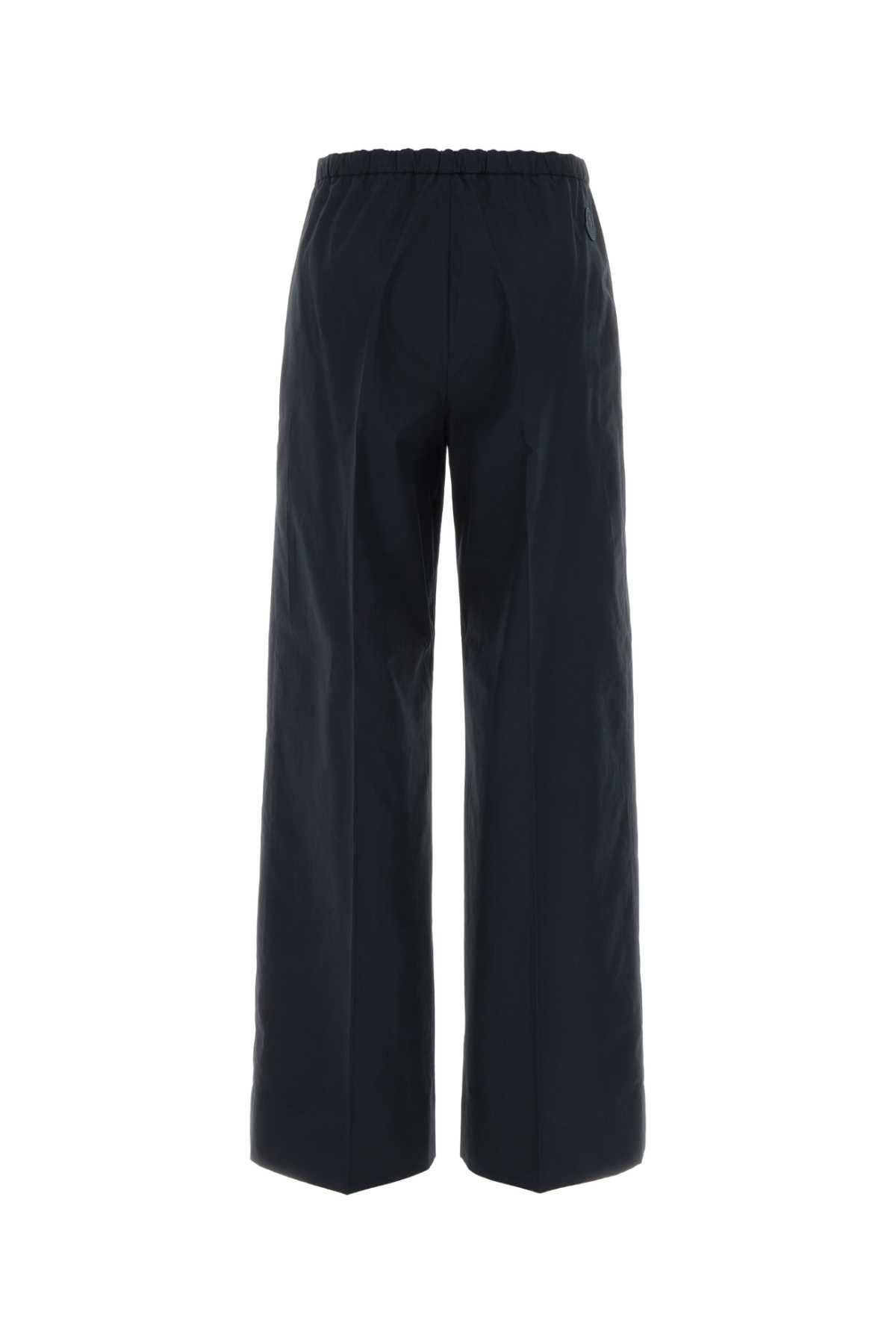 Moncler Midnight Blue Cotton Pant Size 27" / US 4 / IT 40 - 2 Thumbnail