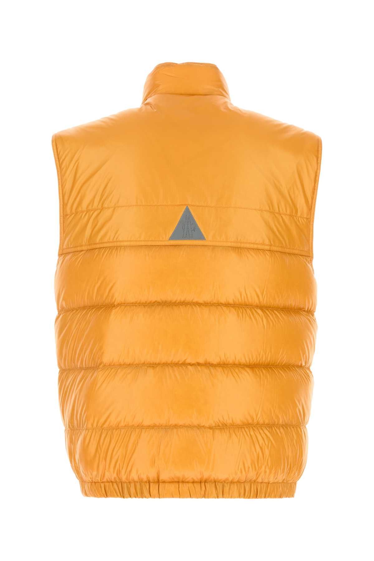 Moncler Grenoble Yellow Nylon Sleeveless Uychi Down Jacket Size US XL / EU 56 / 4 - 2 Thumbnail