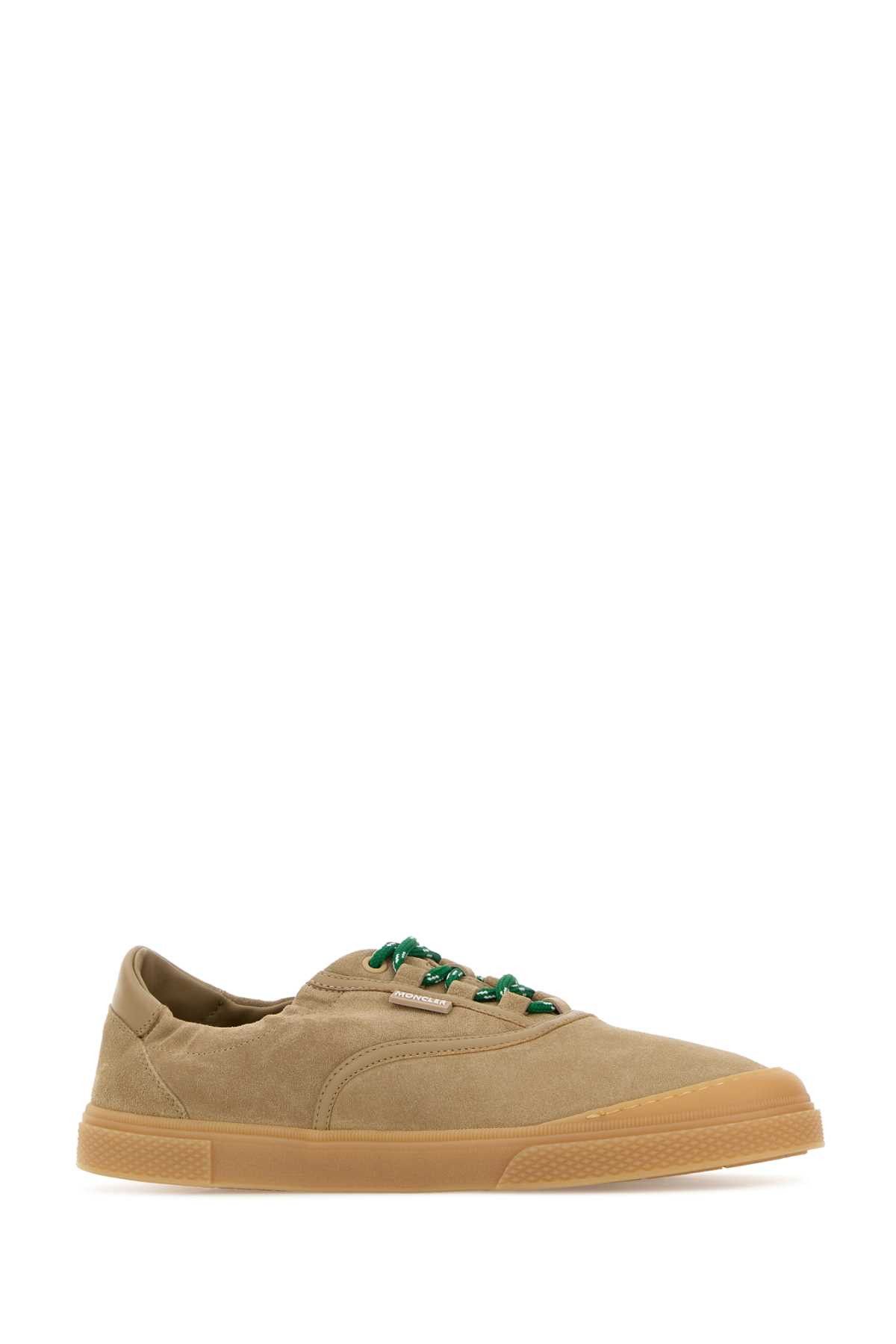Moncler Biscuit Suede Vera Leisure Sneakers Size US 7 / EU 40 - 2 Thumbnail