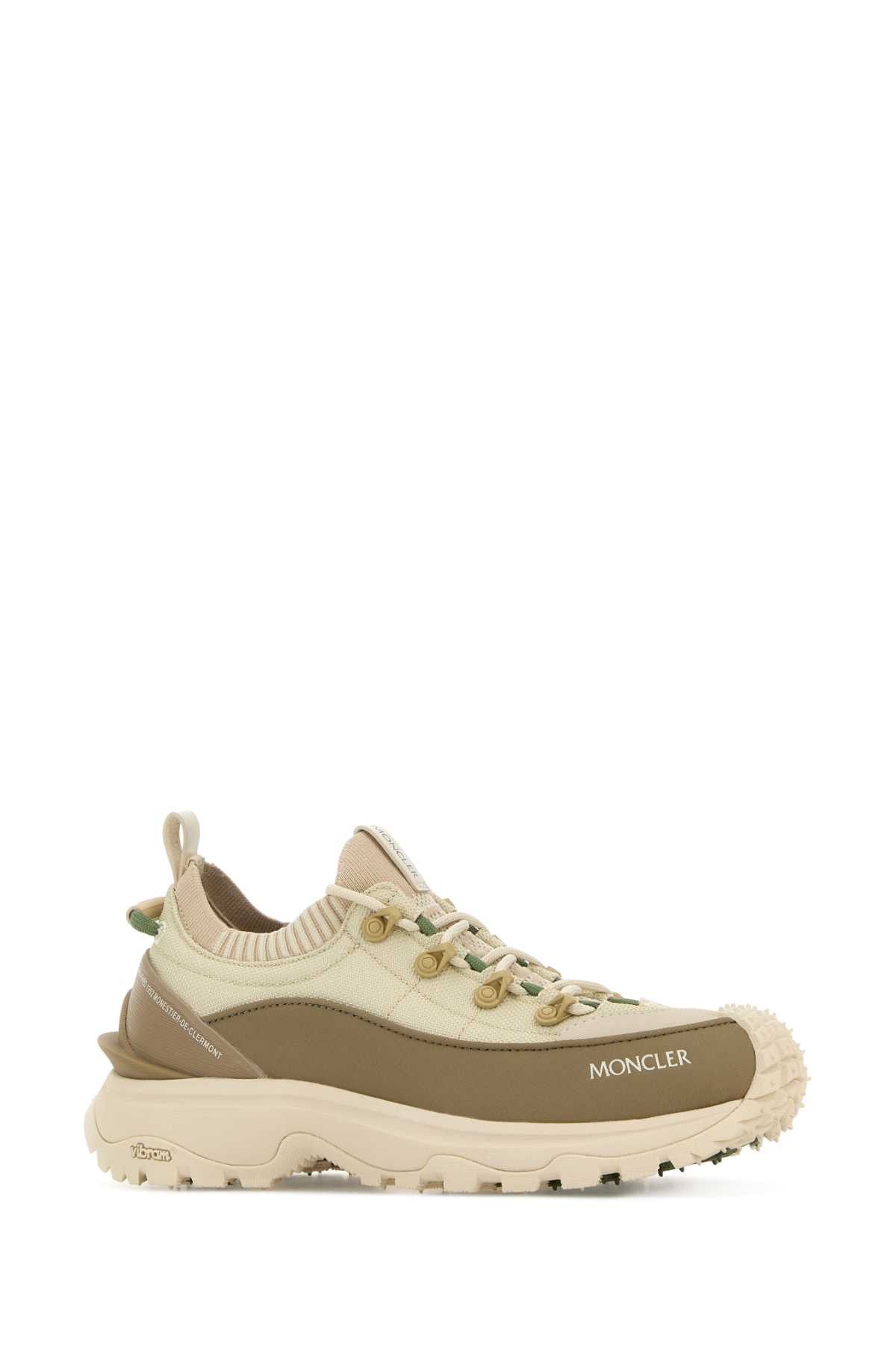 Moncler Two-Tone Canvas Trailgrip Lite3 Sneakers Size US 7 / IT 37 - 2 Thumbnail