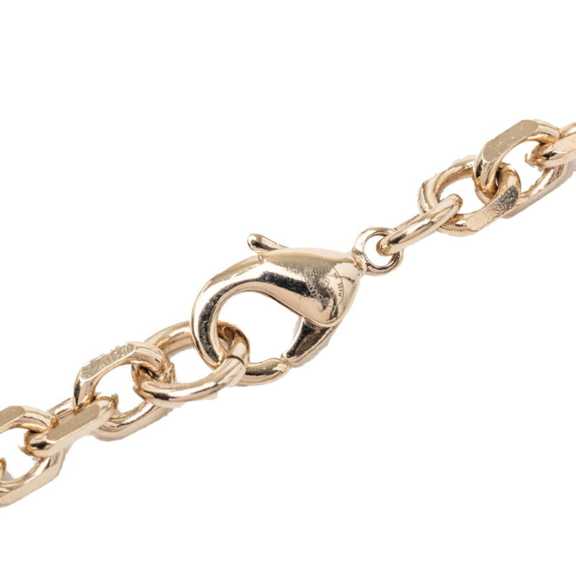 Chanel Chanel Coco Mark Perfume Bottle Chain Pendant Necklace, Gold Plated, Faux Pearl, Women's. Size ONE SIZE - 5 Thumbnail
