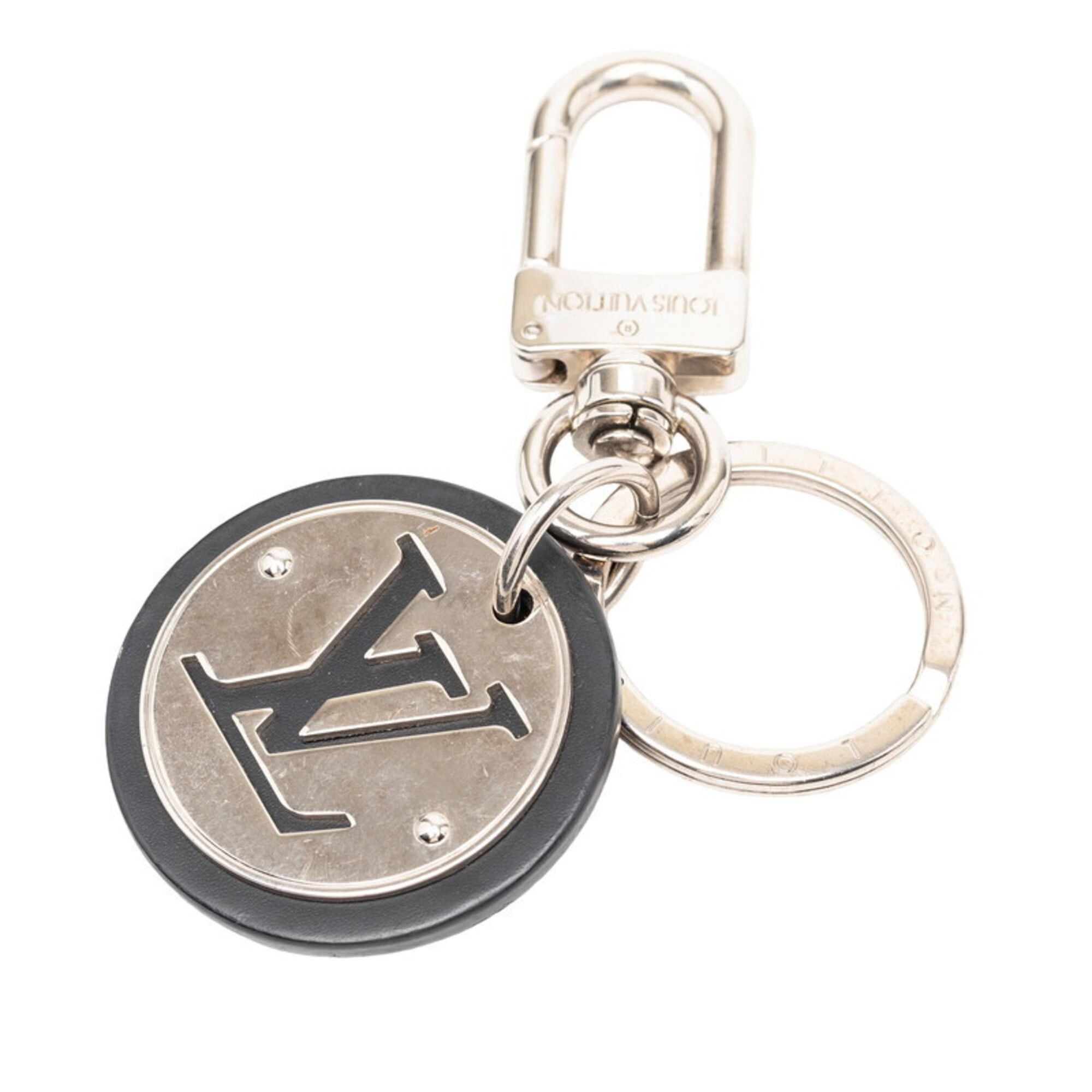 Louis Vuitton Louis Vuitton LV Circle Keyring Accessory Bag Charm M67362 Silver Black Metal Women's LOUIS VUITTON Size ONE SIZE - 2 Thumbnail
