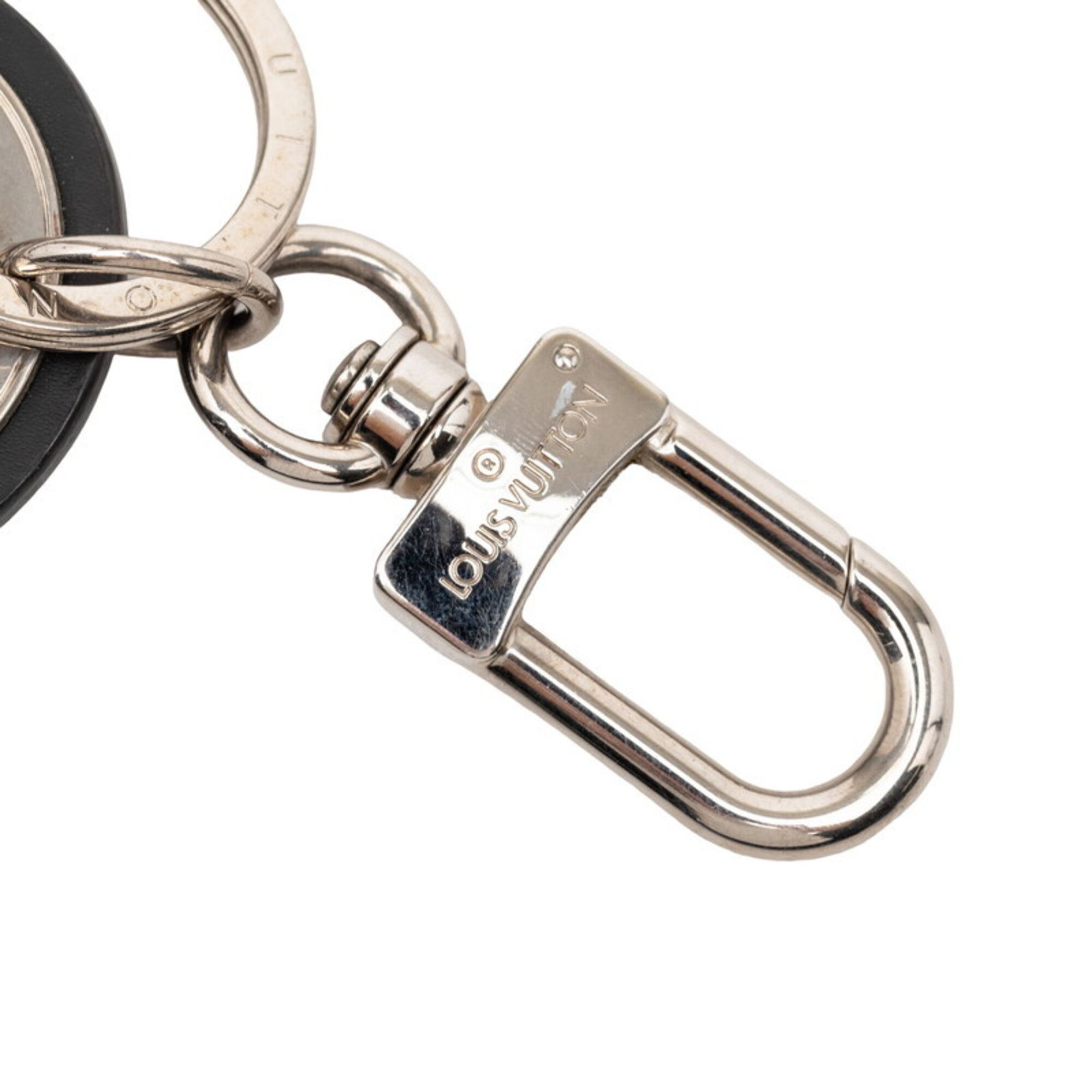 Louis Vuitton Louis Vuitton LV Circle Keyring Accessory Bag Charm M67362 Silver Black Metal Women's LOUIS VUITTON Size ONE SIZE - 3 Thumbnail