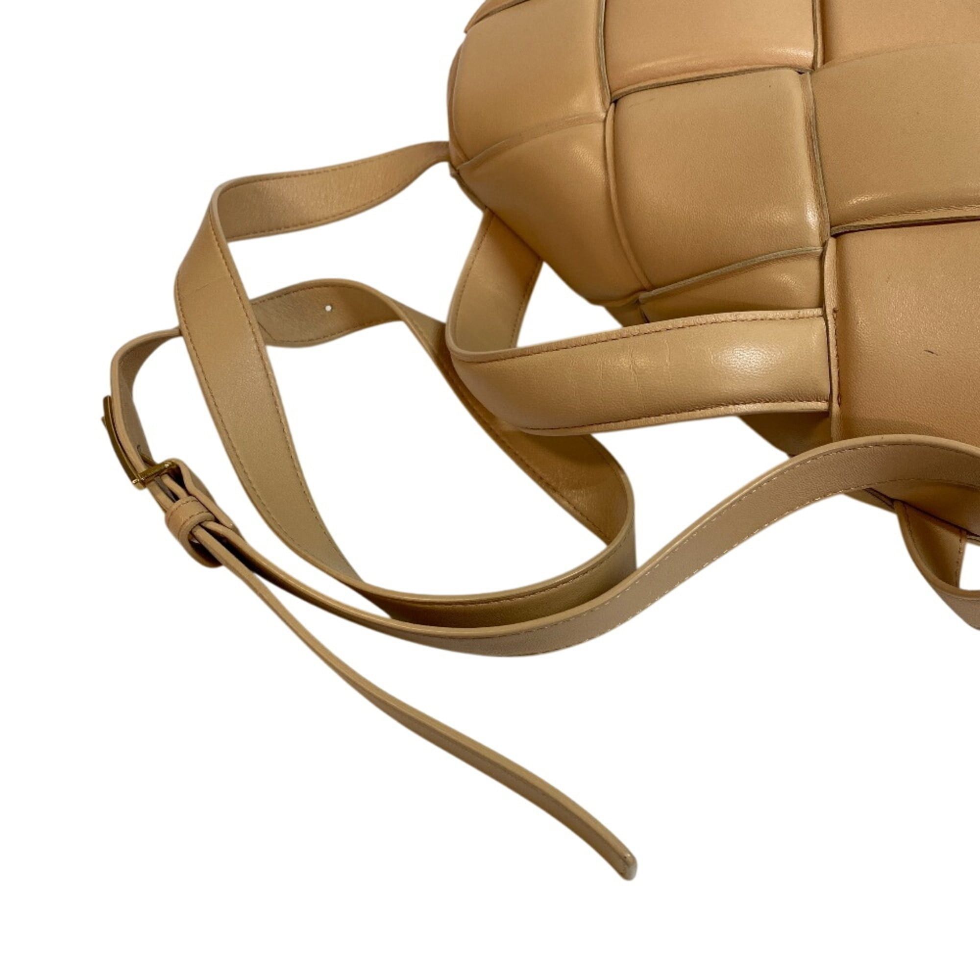 Bottega Veneta BOTTEGA VENETA 2-Way Handbag Maxi Intrecciato Shoulder Bag Beige Size ONE SIZE - 7 Thumbnail