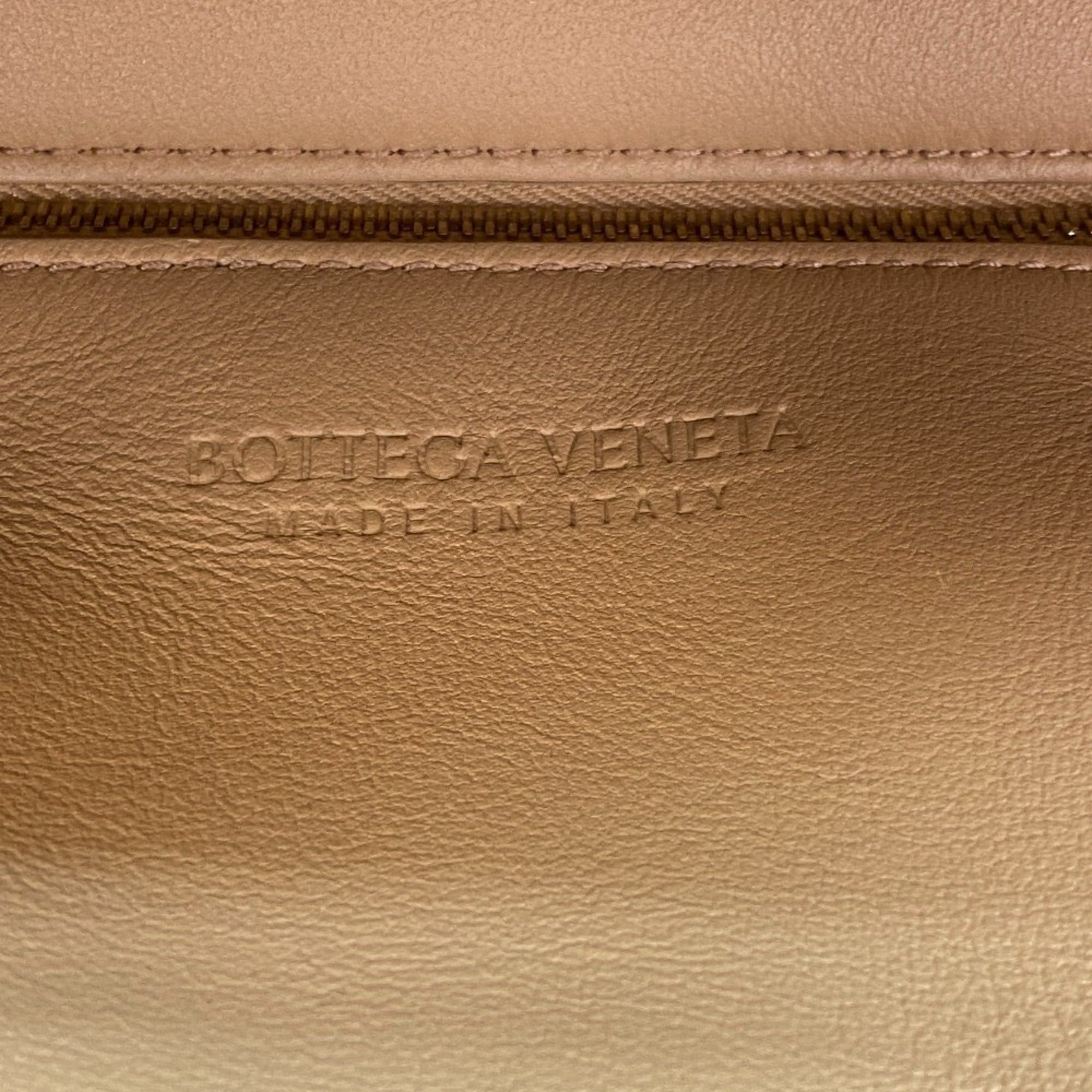 Bottega Veneta BOTTEGA VENETA 2-Way Handbag Maxi Intrecciato Shoulder Bag Beige Size ONE SIZE - 11 Thumbnail