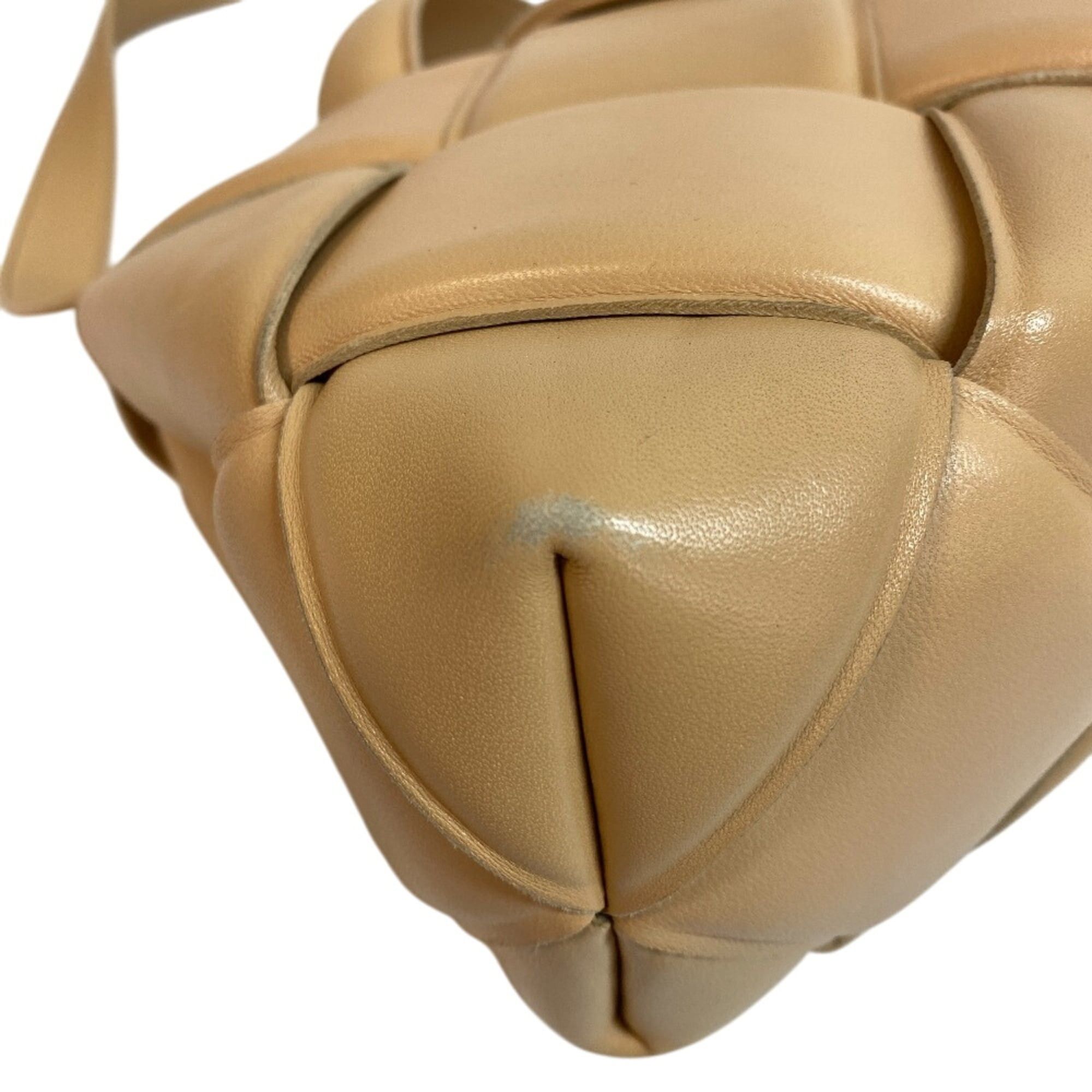 Bottega Veneta BOTTEGA VENETA 2-Way Handbag Maxi Intrecciato Shoulder Bag Beige Size ONE SIZE - 5 Thumbnail