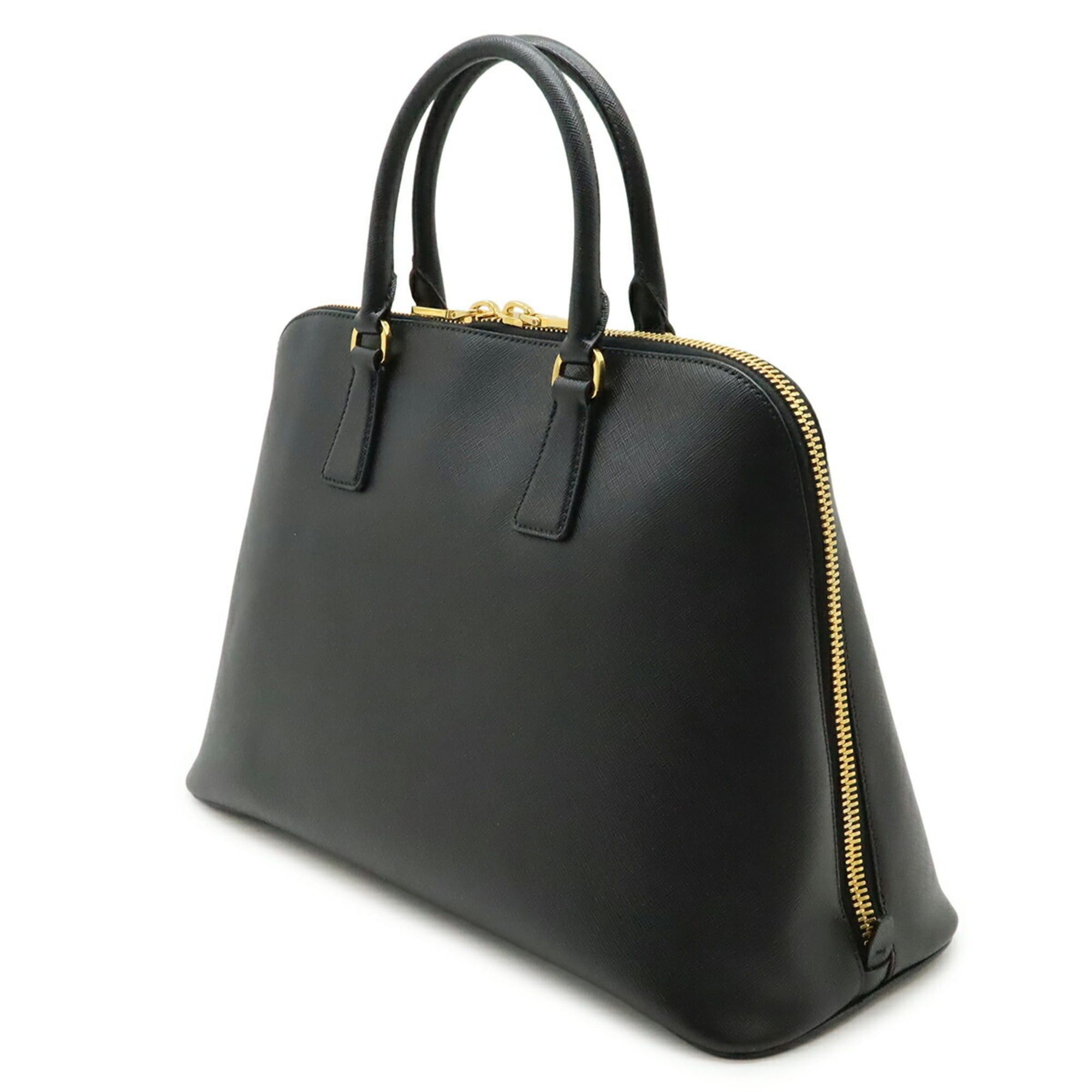 Prada PRADA Saffiano Leather Handbag Tote Bag, NERO Black (BL0812) Size ONE SIZE - 3 Thumbnail
