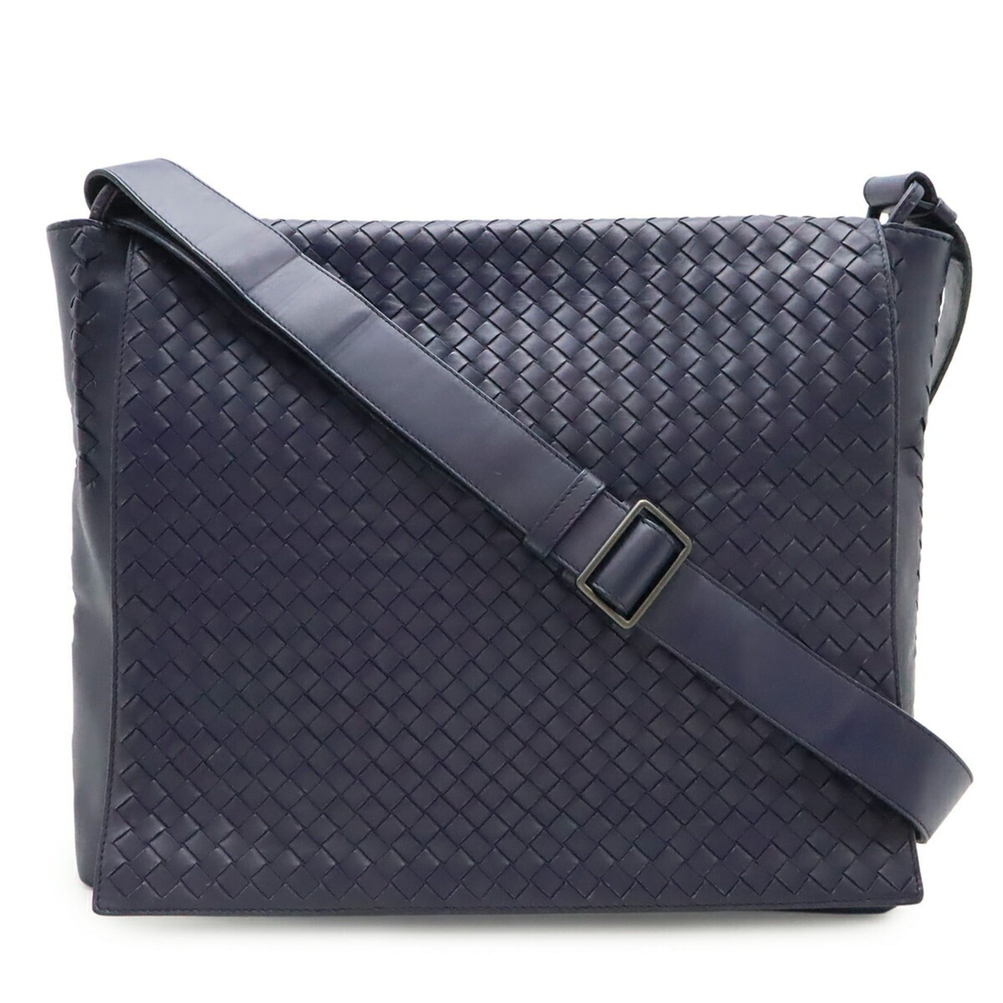 Bottega Veneta BOTTEGA VENETA Intrecciato Handbag/Shoulder Bag, Leather, Dark Purple, 221065 Size ONE SIZE - 2 Thumbnail