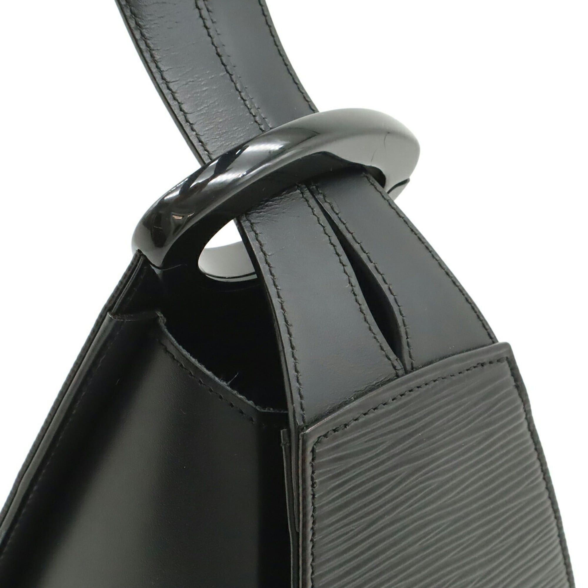 Louis Vuitton Louis Vuitton Epi Minuit Shoulder Bag Pochette Leather Noir Black M52392 Size ONE SIZE - 5 Thumbnail