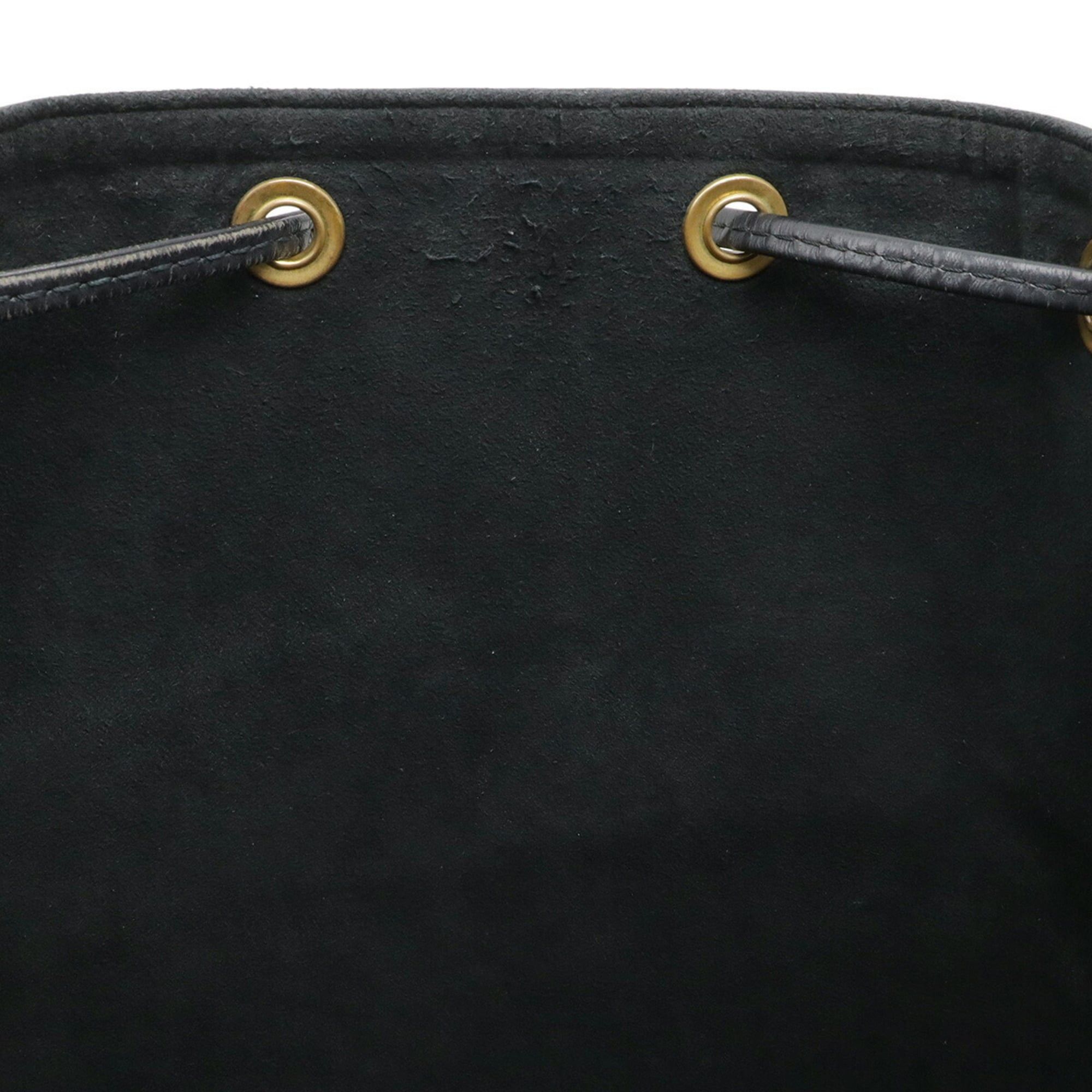 Louis Vuitton Louis Vuitton Epi Noe Shoulder Bag Noir Black M59002 Size ONE SIZE - 10 Thumbnail