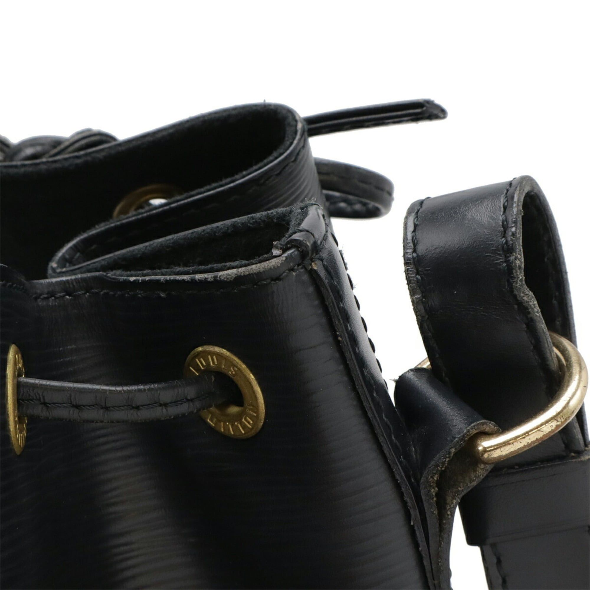 Louis Vuitton Louis Vuitton Epi Noe Shoulder Bag Noir Black M59002 Size ONE SIZE - 6 Thumbnail