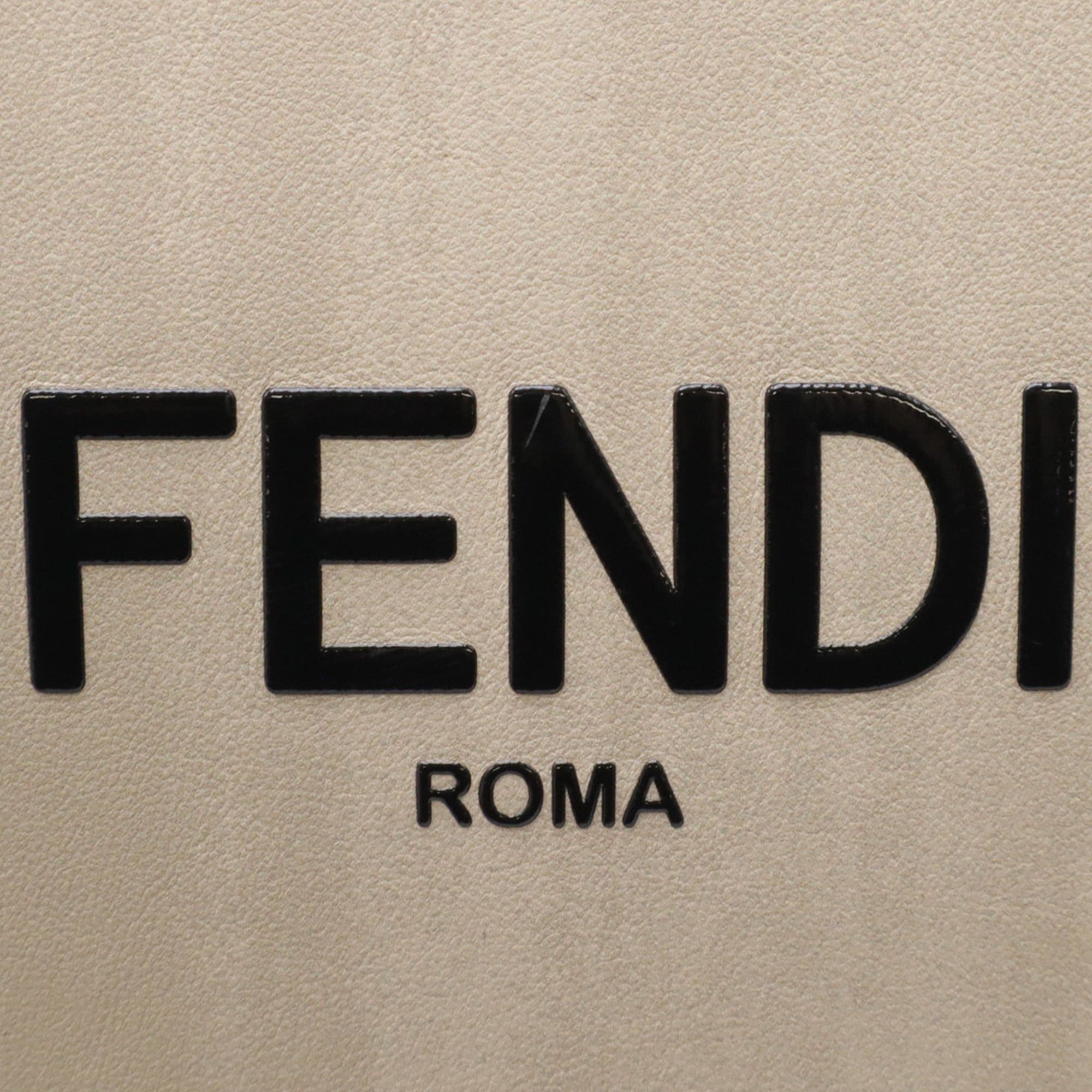 Fendi FENDI handbag, small shoulder bag, leather, beige, black, 7VA512 Size ONE SIZE - 5 Thumbnail