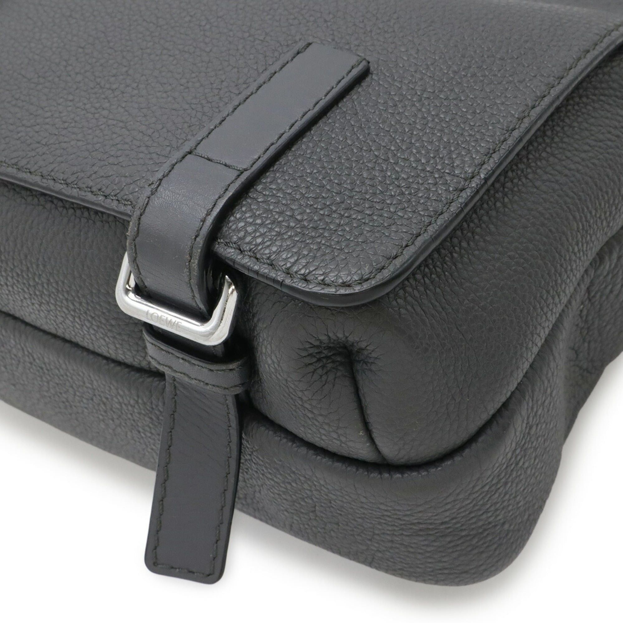 Loewe LOEWE Anagram Military Handbag XS Shoulder Bag Leather Gray B553A72X22 Size ONE SIZE - 4 Thumbnail