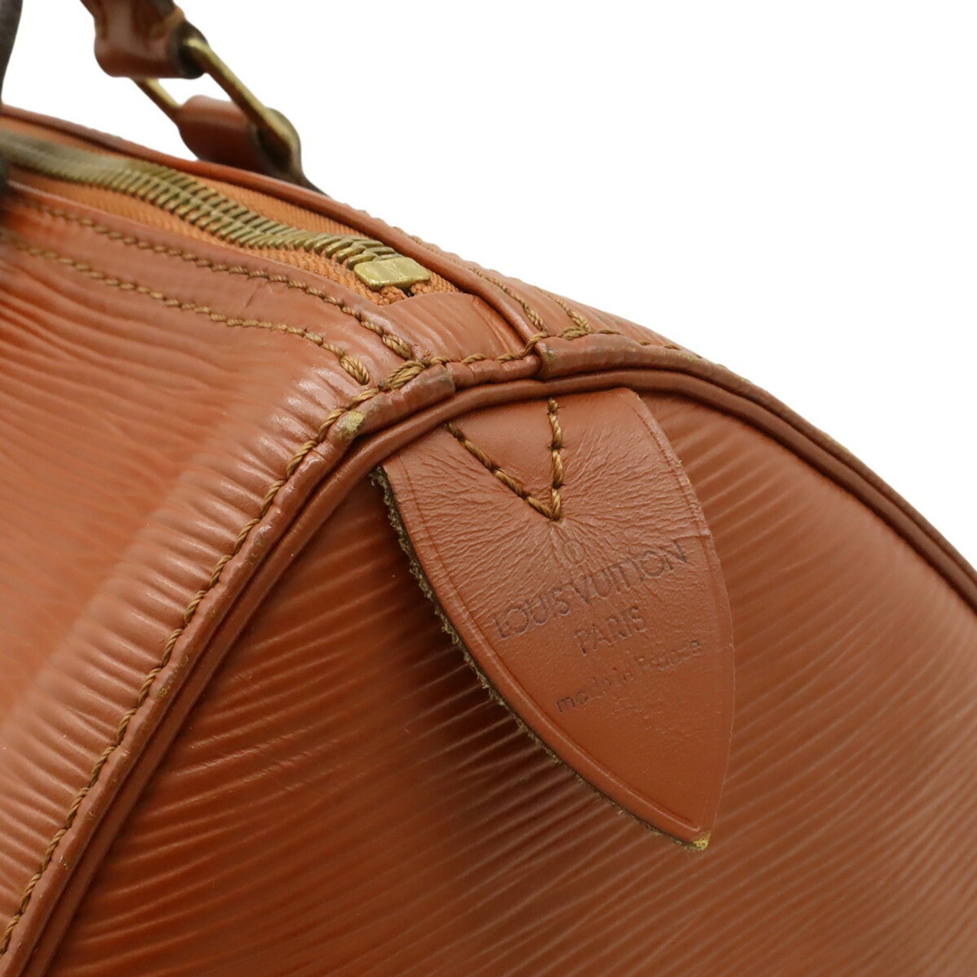 Louis Vuitton LOUIS VUITTON Epi Speedy 30 Handbag, Leather, Kenya Brown, M43003 Size ONE SIZE - 10 Thumbnail