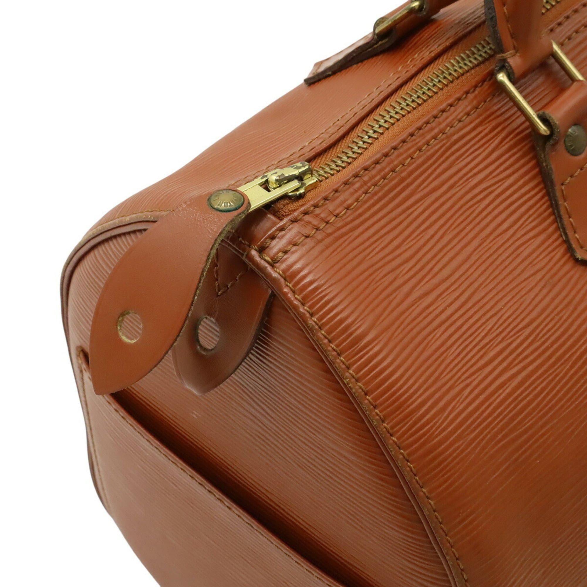 Louis Vuitton LOUIS VUITTON Epi Speedy 30 Handbag, Leather, Kenya Brown, M43003 Size ONE SIZE - 6 Thumbnail