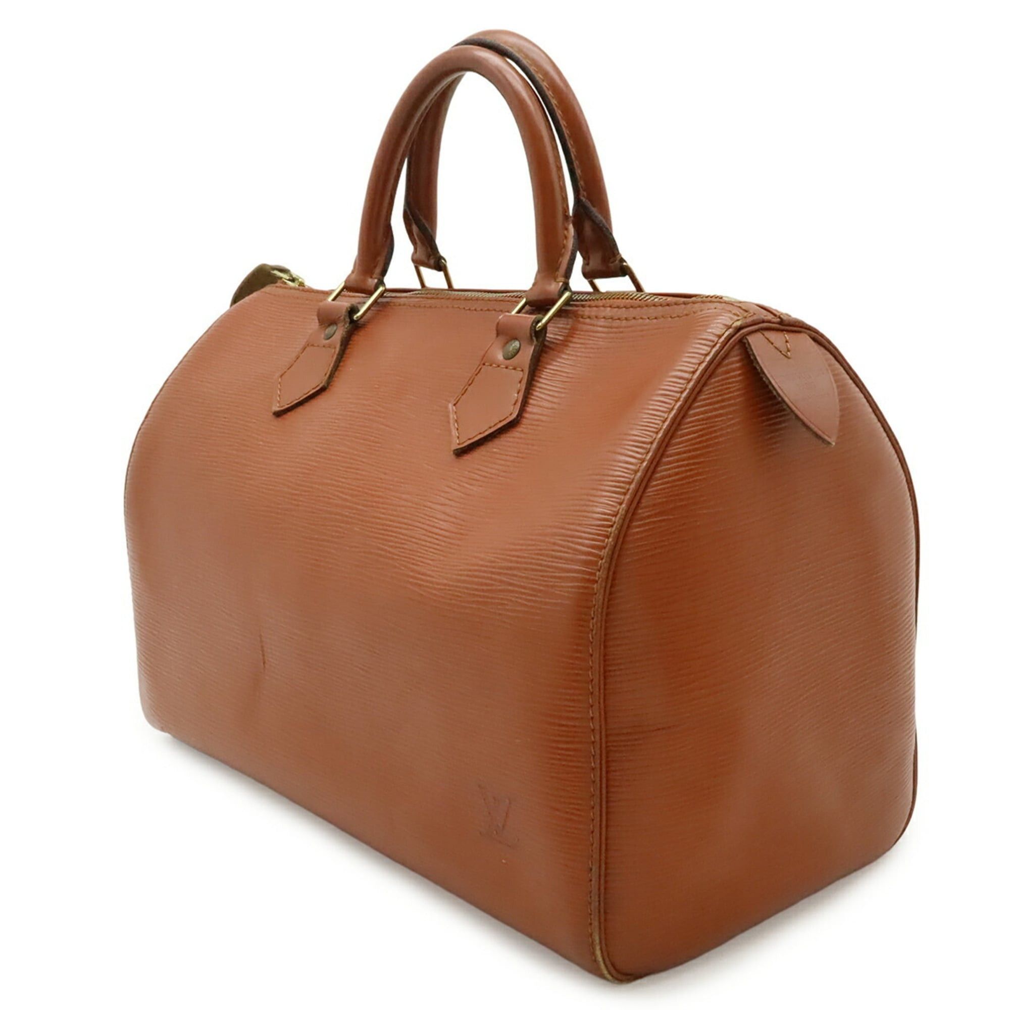 Louis Vuitton LOUIS VUITTON Epi Speedy 30 Handbag, Leather, Kenya Brown, M43003 Size ONE SIZE - 3 Thumbnail
