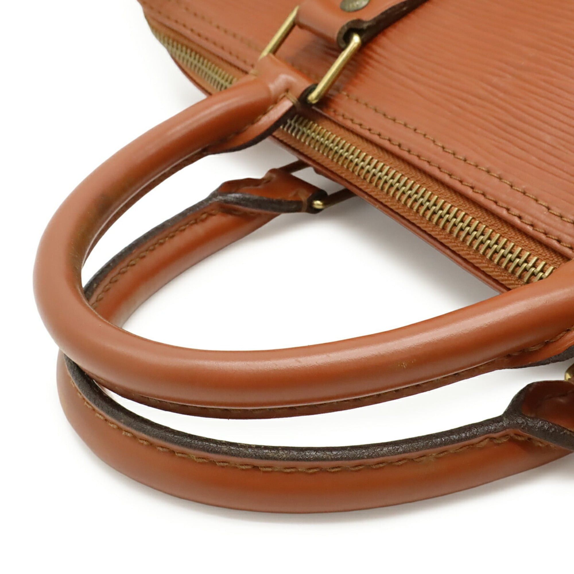 Louis Vuitton LOUIS VUITTON Epi Speedy 30 Handbag, Leather, Kenya Brown, M43003 Size ONE SIZE - 5 Thumbnail