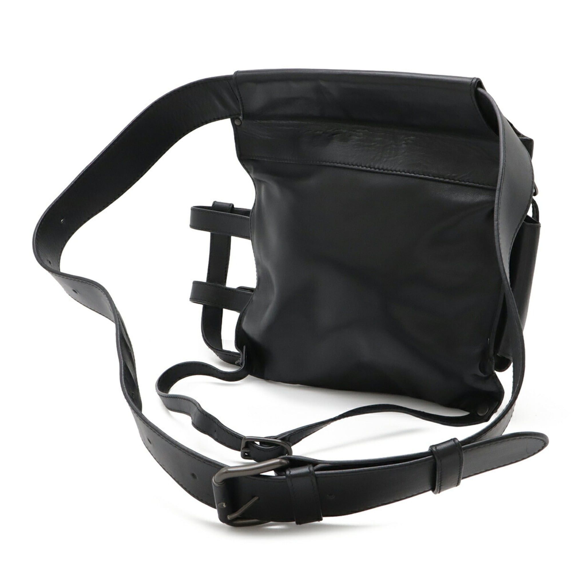 Bottega Veneta Bottega Veneta Intrecciato Waist Bag, Body Leather, Black, 121604 Size ONE SIZE - 3 Thumbnail