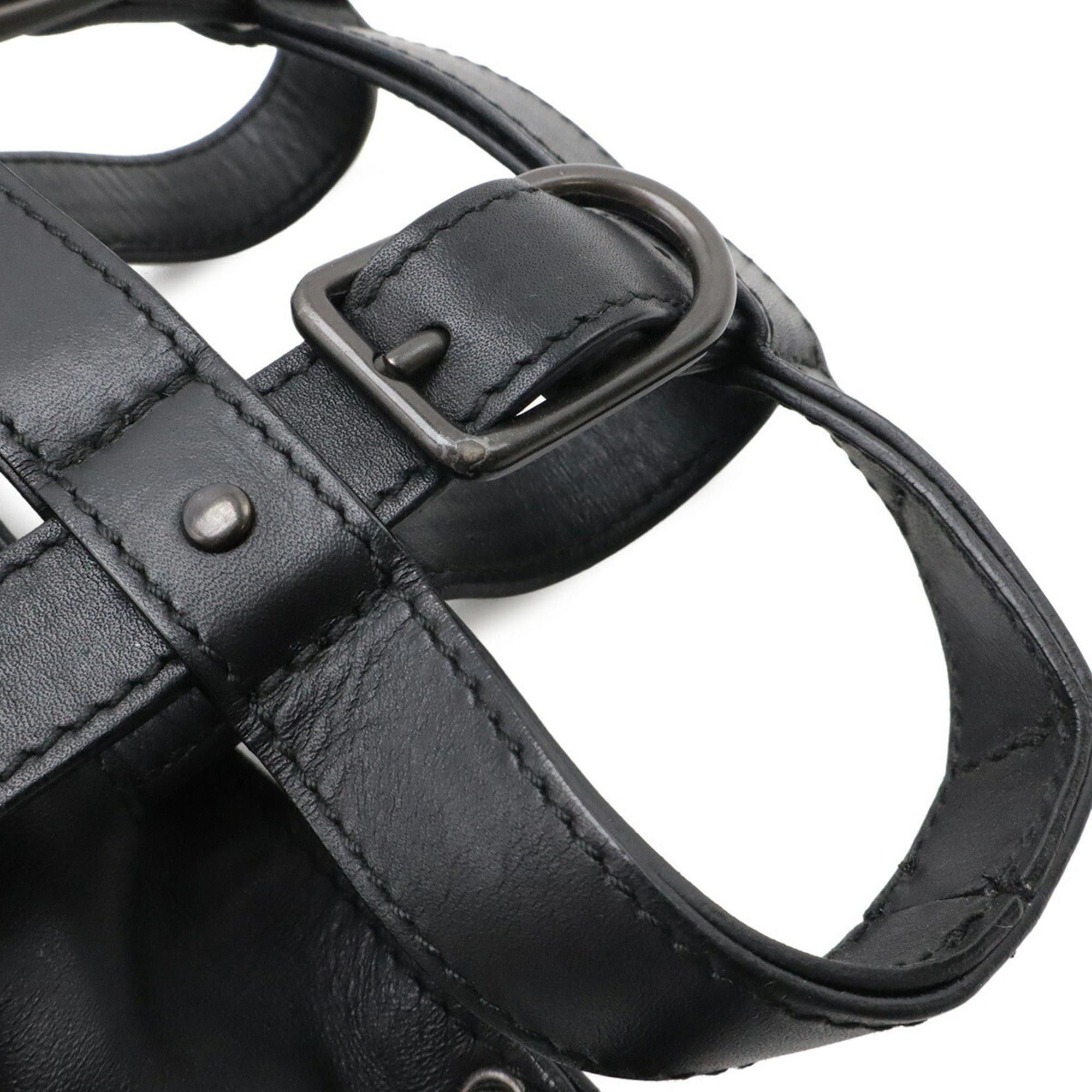 Bottega Veneta Bottega Veneta Intrecciato Waist Bag, Body Leather, Black, 121604 Size ONE SIZE - 6 Thumbnail