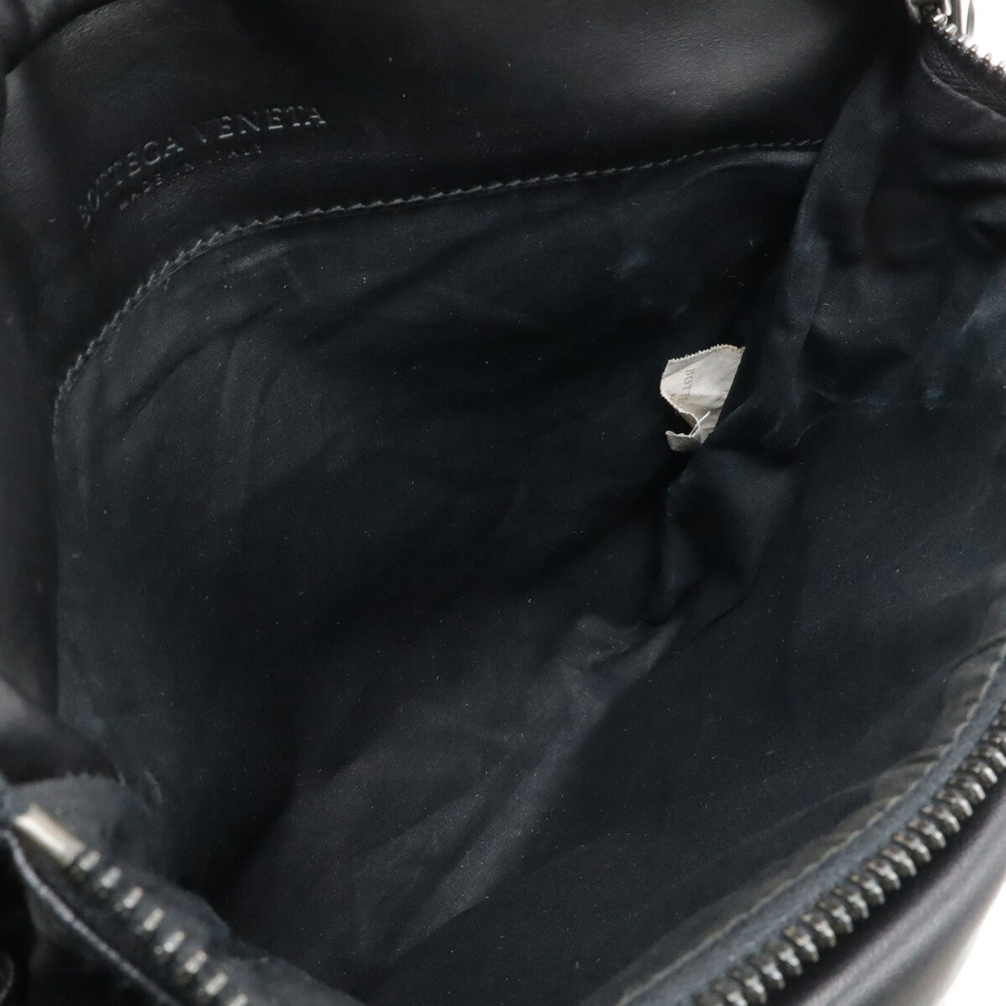 Bottega Veneta Bottega Veneta Intrecciato Waist Bag, Body Leather, Black, 121604 Size ONE SIZE - 8 Thumbnail