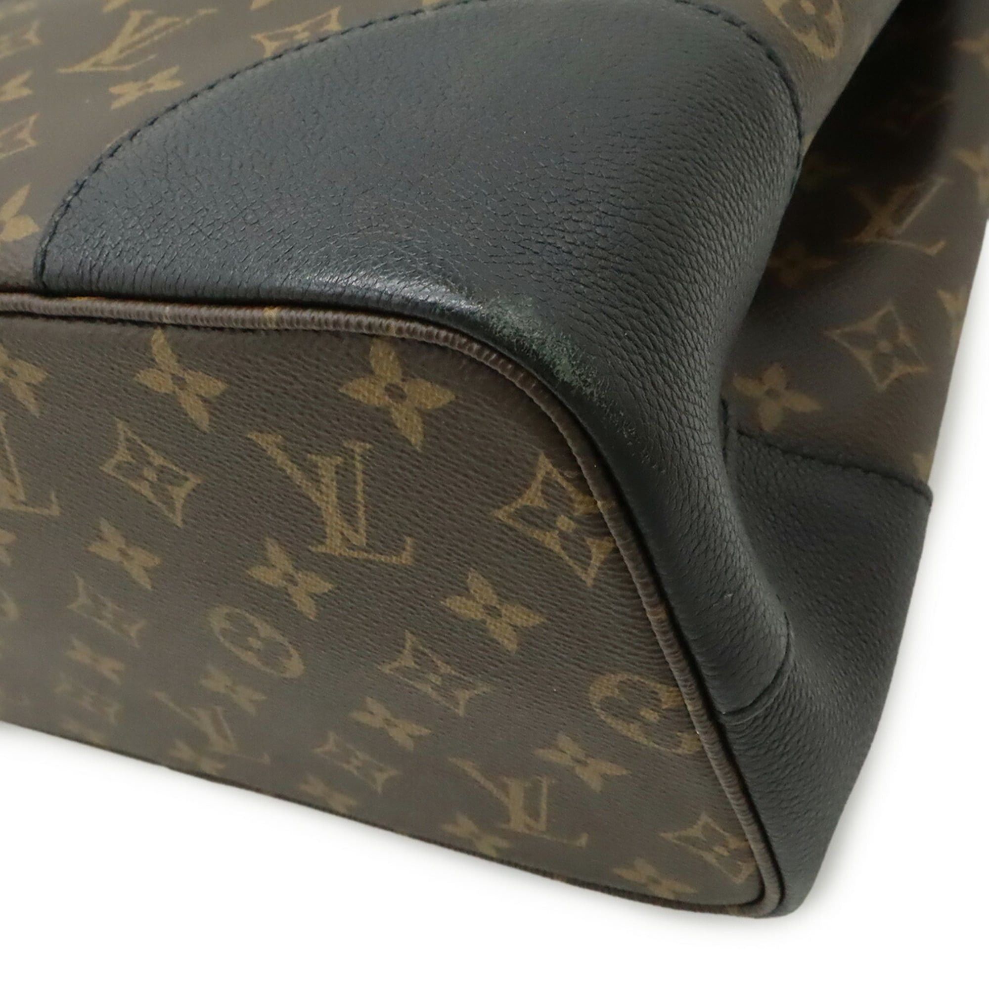 Louis Vuitton Louis Vuitton Monogram Flandrin Handbag Shoulder Bag Leather Noir Black M41595 Size ONE SIZE - 4 Thumbnail