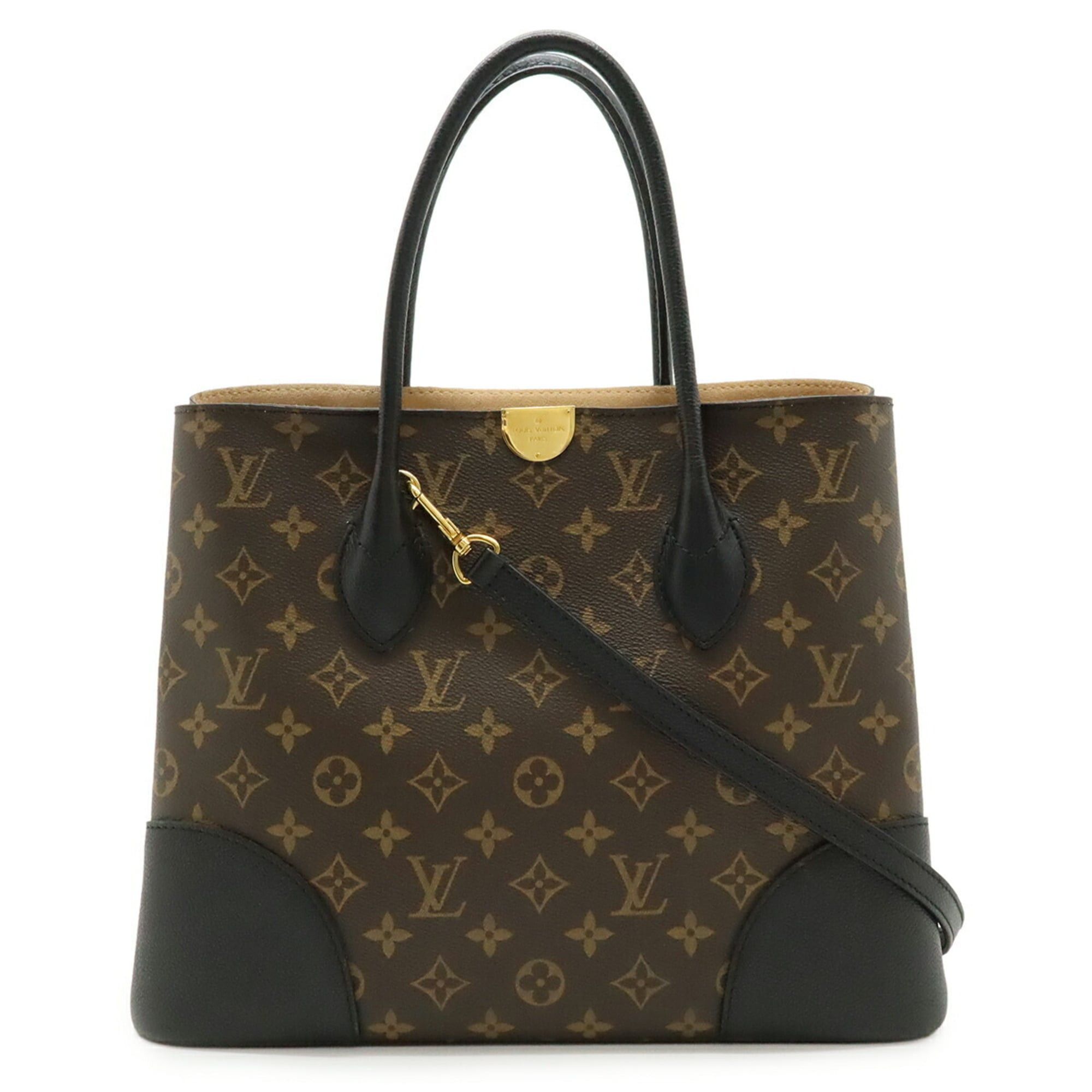 Louis Vuitton Louis Vuitton Monogram Flandrin Handbag Shoulder Bag Leather Noir Black M41595 Size ONE SIZE - 2 Thumbnail