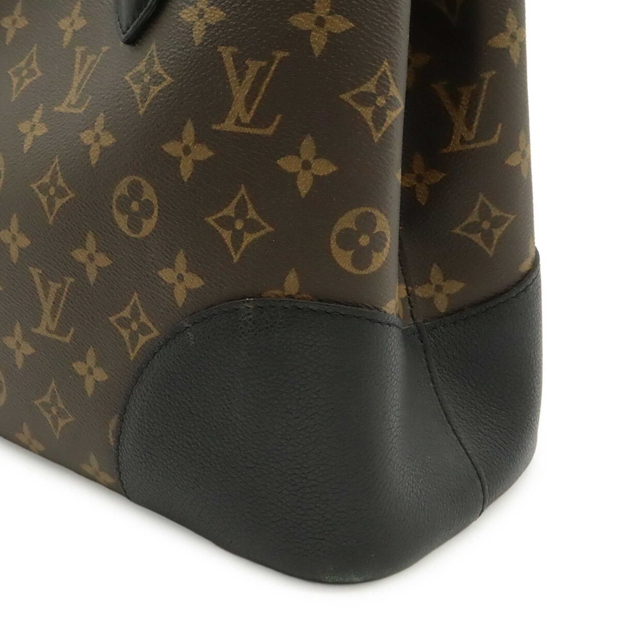 Louis Vuitton Louis Vuitton Monogram Flandrin Handbag Shoulder Bag Leather Noir Black M41595 Size ONE SIZE - 10 Thumbnail