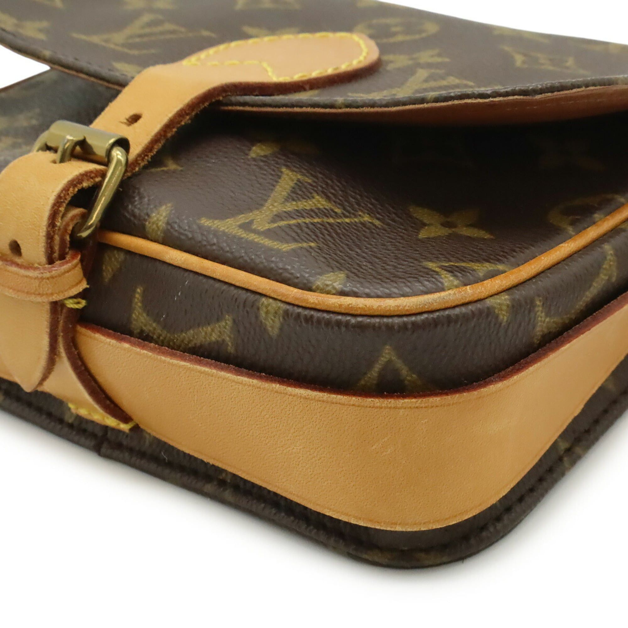 Louis Vuitton Louis Vuitton Monogram Mini Cartouchiere 16 PM Shoulder Bag Pouch M51254 Size ONE SIZE - 4 Thumbnail