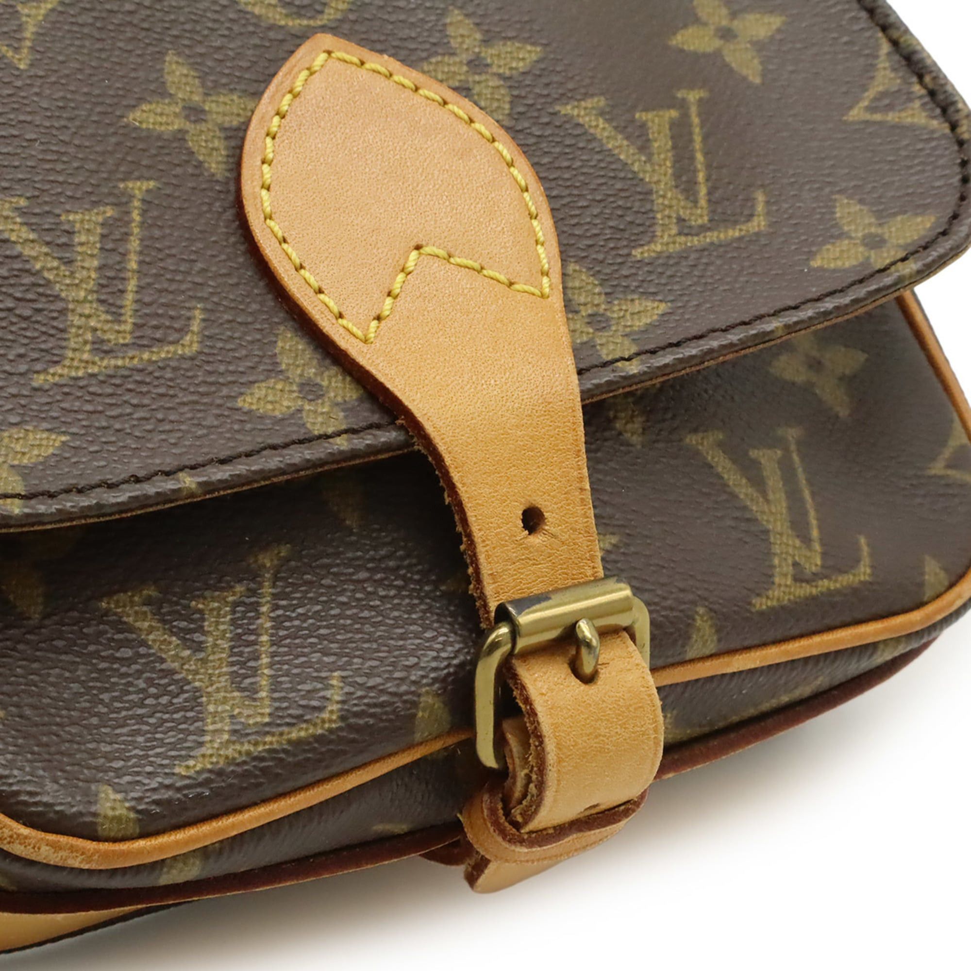 Louis Vuitton Louis Vuitton Monogram Mini Cartouchiere 16 PM Shoulder Bag Pouch M51254 Size ONE SIZE - 10 Thumbnail