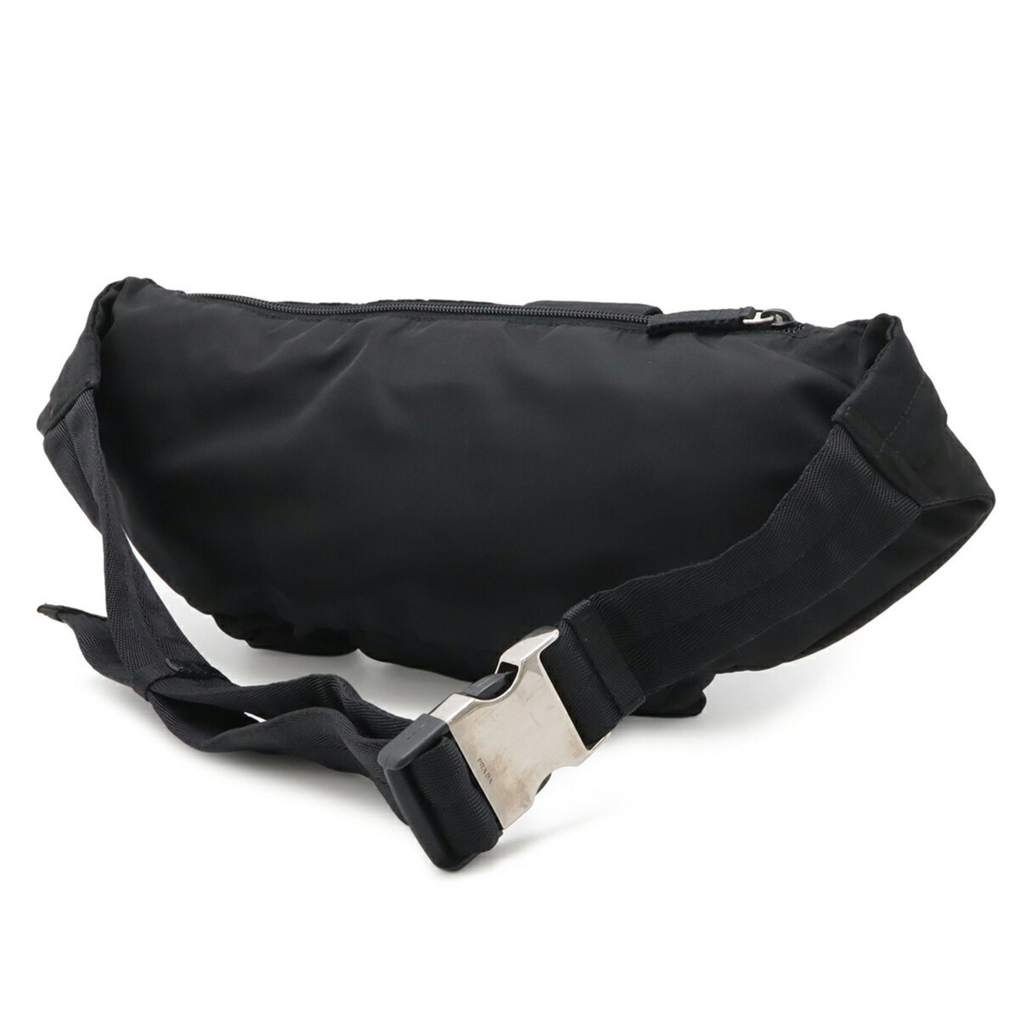 Prada PRADA Waist Bag, Pouch, Body Hip Nylon, NERO Black, VA0056 Size ONE SIZE - 3 Thumbnail